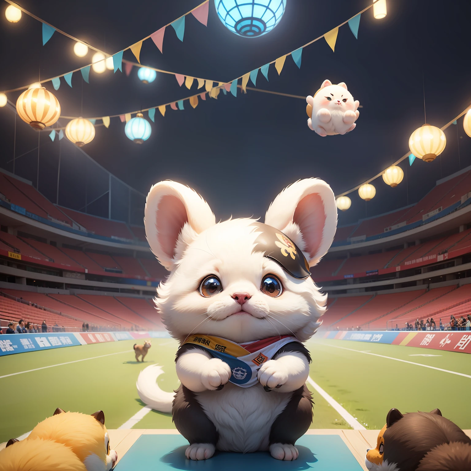 Animal Games，Chengdu Universiade，Small animals to cheer on