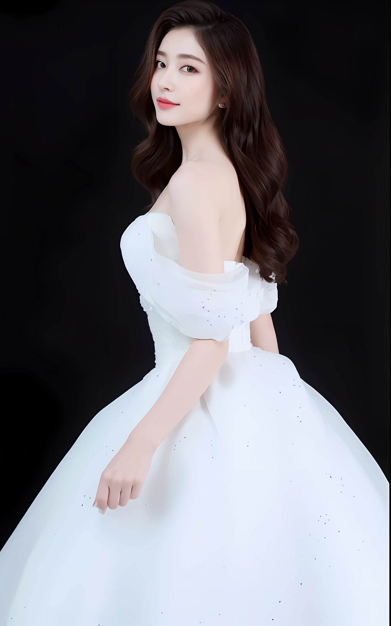 ((Best Quality, 8K, Masterpiece: 1.3)), 1girl, Slim Abs Beauty: 1.3, (Hairstyle Casual, Big Breasts: 1.2), Dress: 1.1, Super Fine Face, Delicate Eyes, Double Eyelids, Smile, Home