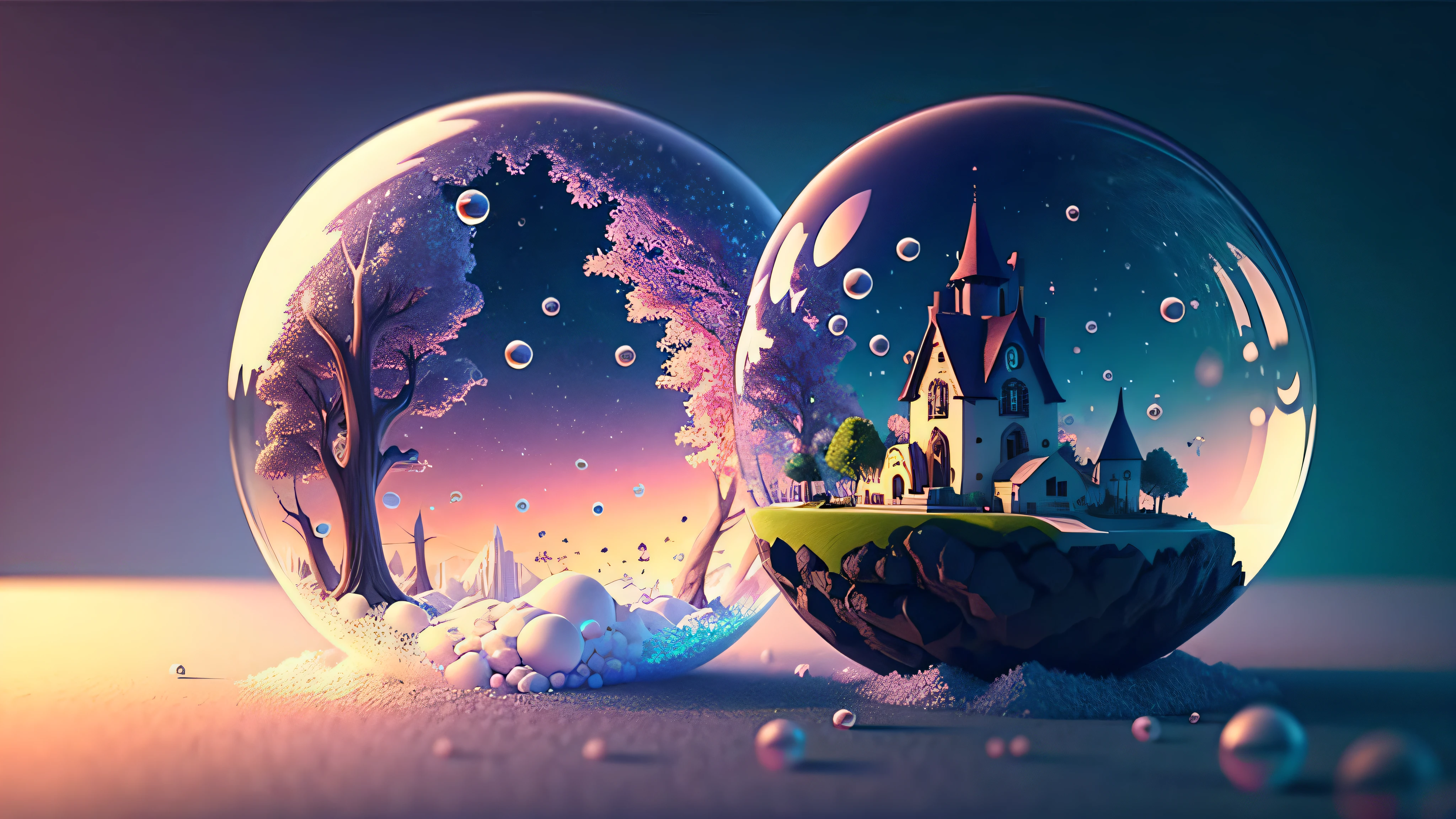 Bubble Kingdom Art