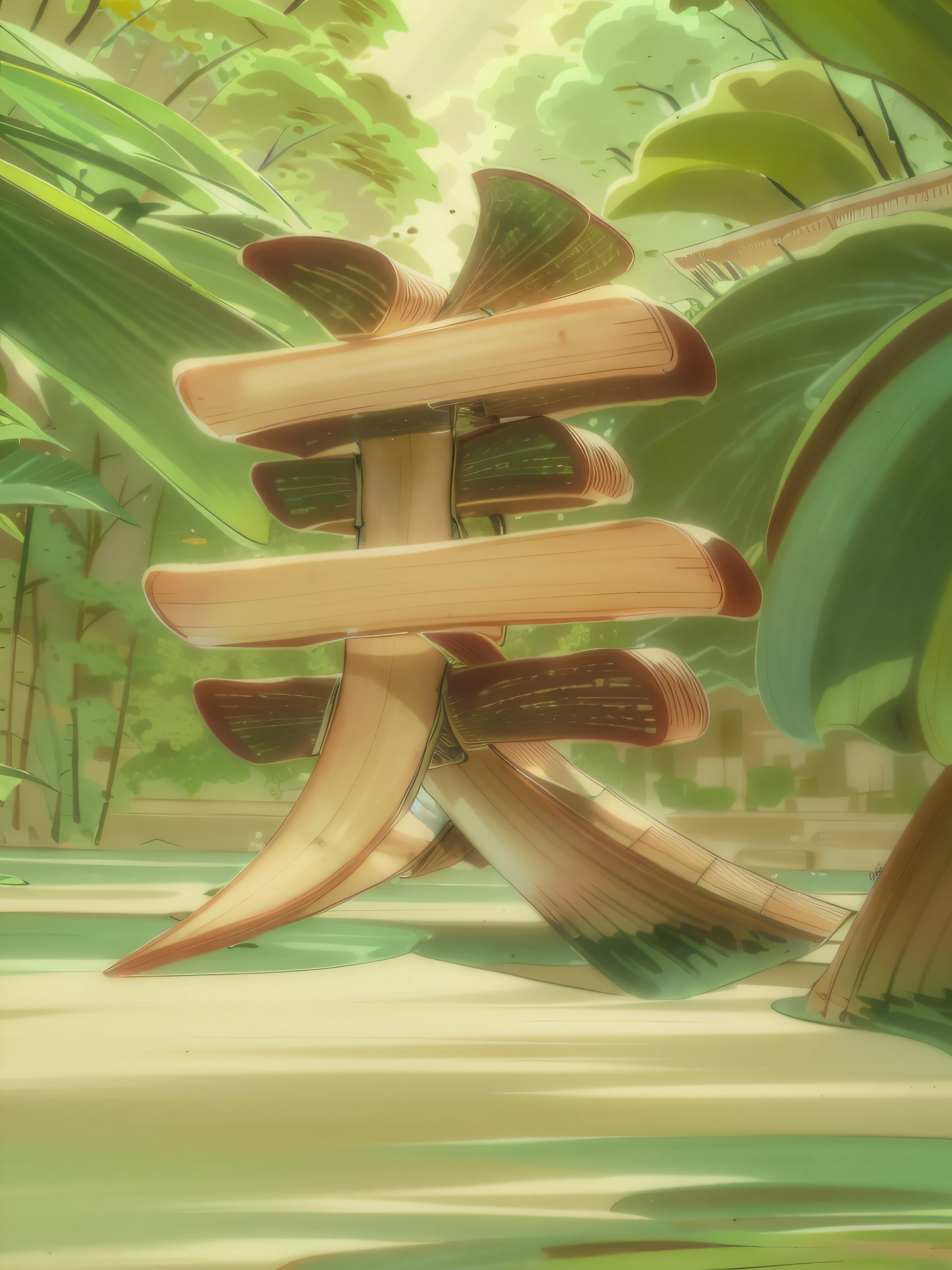 There is a river beach in the distance, and there are bamboo forest paths, streams, lotuses, water streams, banana leaves, and the highest picture quality