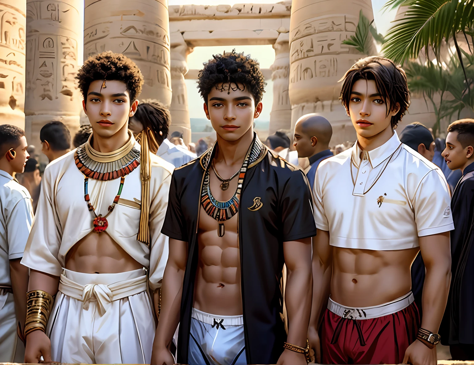 Boy aged 15 and 14 and 13 years in Egypt boy male without brown skin clothing marked abdomen, cabello lasio liso cuerpo entero mirando al espectador cabello liso negro sonrrisa linda, atras de el de fondo esta la ciudad palacios egipcios paisajes del antiguo egipto,Boy aged 15 and 14 and 13 years in Egypt boy male without brown skin clothing marked abdomen, cabello lasio liso cuerpo entero mirando al espectador cabello liso negro sonrrisa linda, Behind the background is the city Egyptian palaces landscapes of ancient egypt boy of 15 and 14 and 13 years of age in egypt boy male without clothing of brown skin abdomen marked, cabello lasio liso cuerpo entero mirando al espectador cabello liso negro sonrrisa linda, They are in a palace oasis face with fine features boy of 15 and 14 years of age in Egypt boy male without clothes, in boxers in transparent white underwear of brown skin marked abdomen, zona v marcada ingle marcada cabello lasio liso cuerpo entero mirando al espectador cabello liso negro sonrrisa linda, estan en un palacio oasis rostro con razgos finos, con joyas tipicas del antiguo egipto