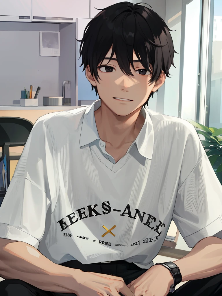 1boy, black hair, black eyes