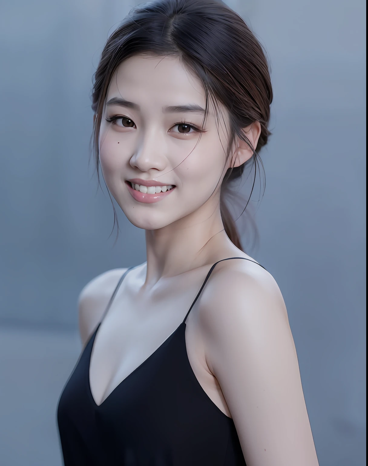 arafed asian woman in a black dress posing for a picture, wenfei ye, yun ling, gorgeous young korean woman, lu ji, lee ji - eun, lee ji-eun, gorgeous chinese model, xintong chen, yanjun chengt, beautiful young korean woman , chengyou liu, jiyun chae, heonhwa choe, li zixin