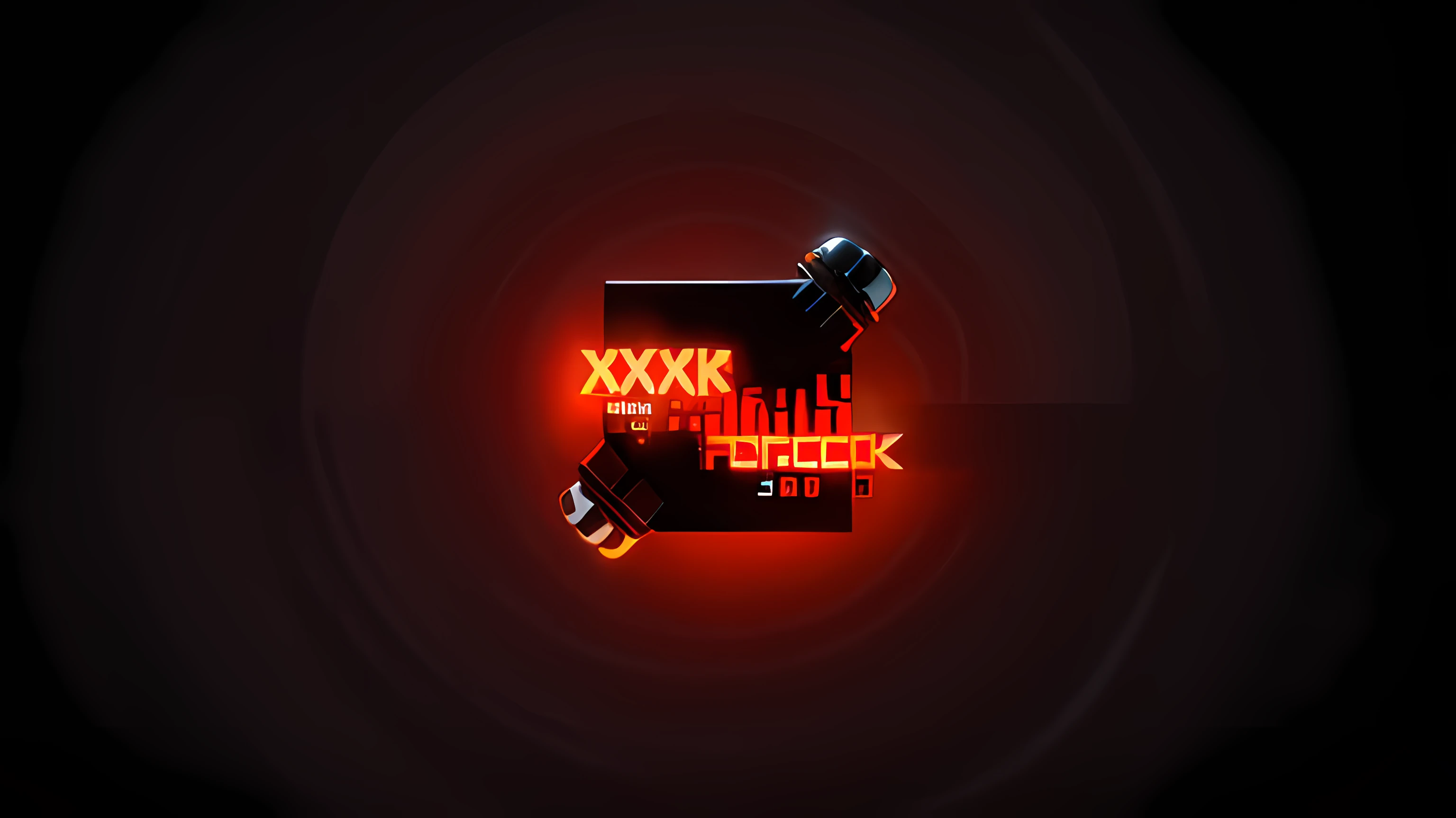 um close up de um fundo preto com um logotipo nele, 2 k aesthetic, crash, y 2 k aesthetic, y2k aesthetic, foto de perfil 1024px, arte oficial, tela inicial, logotipo x, Caiu, fvckrender, tela inicial, 8 k altamente detalhado ❤🔥 🔥 💀 🤖 🚀, vhs static overlay