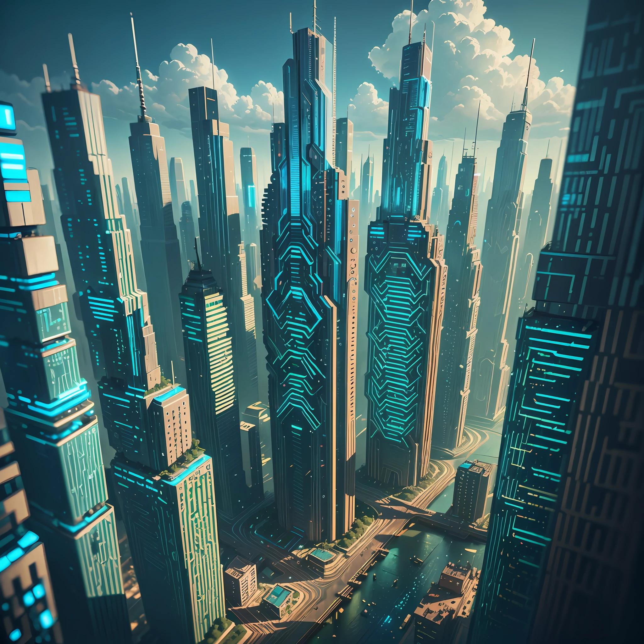 Reimagining the Panamanian Nature of Cyberpunk in Ultra High Definition, 8K, parameters Best quality, Masterpiece, Super High Resolution, (Realistic 2.0)