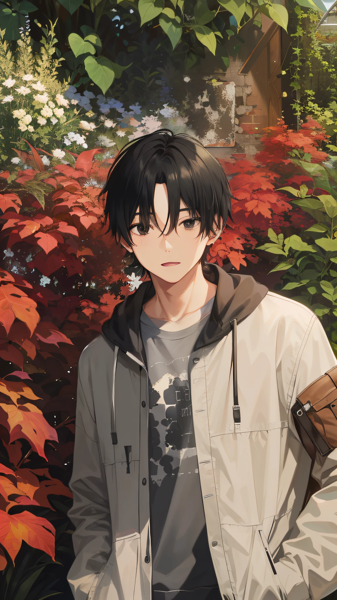 1boy, black hair, black eyes