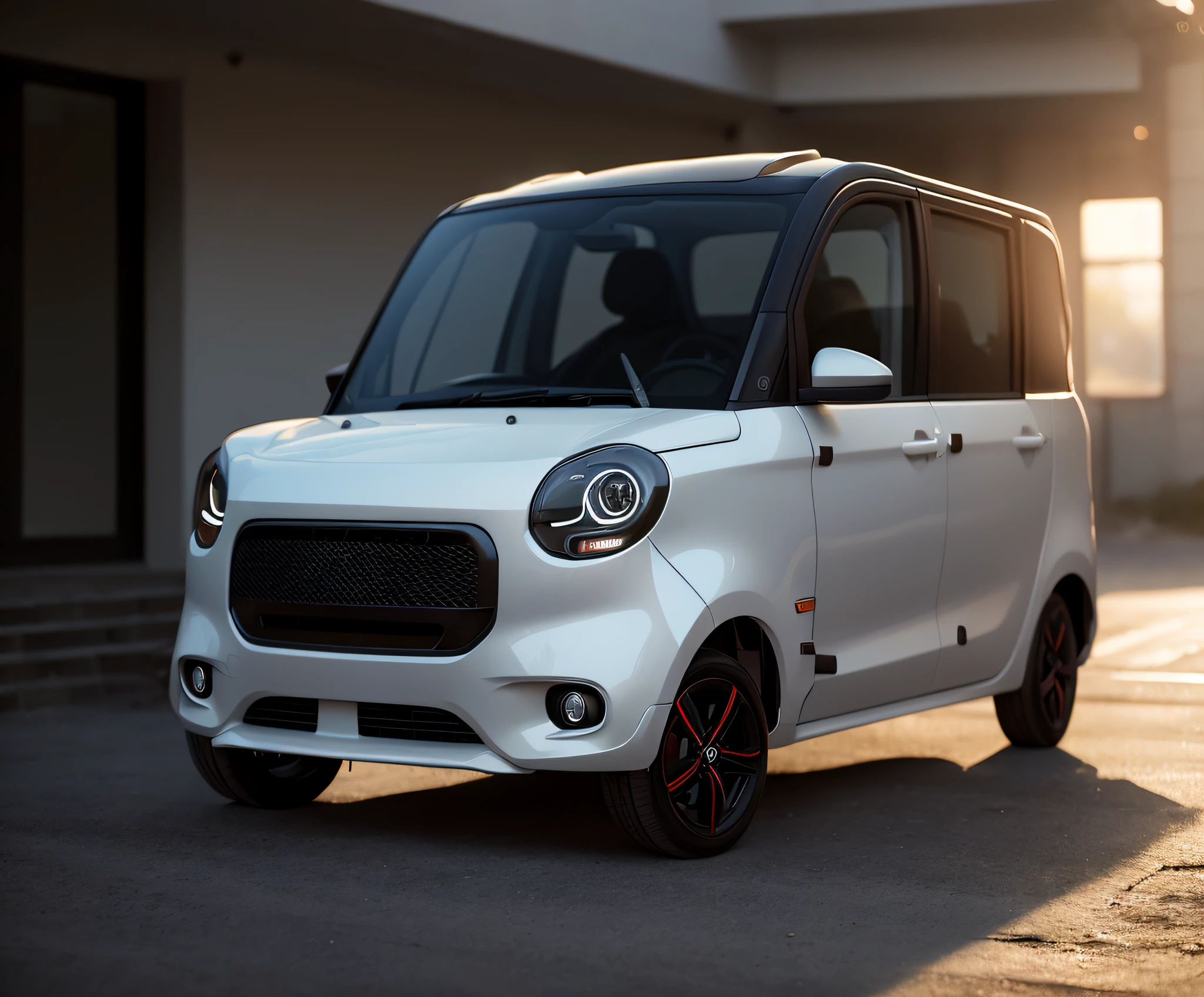 Side sticker for small car closeup, smart, kama russian electric car, new car, cute futuristic vehicle, 3 6 0 p, futuristic car shoot, 4 8 0 p, 480p, sha xi, 360º, full view of car, 4L, 3/4 Front view (masterpiece:1.2) (photorealistic:1.2) (bokeh) (best quality) (detailed skin) ( intricate) (8k) (HDR) (cinematic lighting) (sharpshoot)