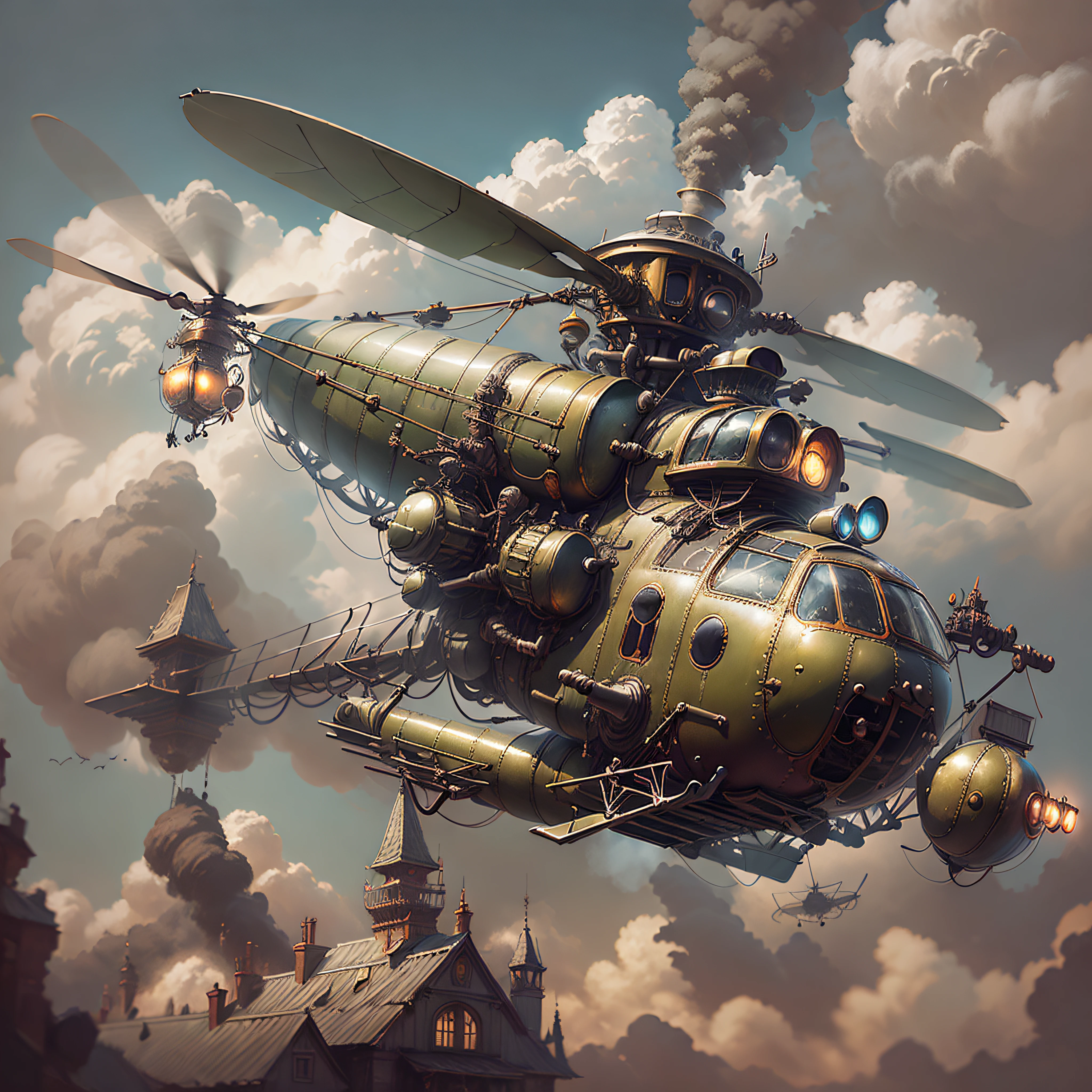 SteamPunkAI   helicopter