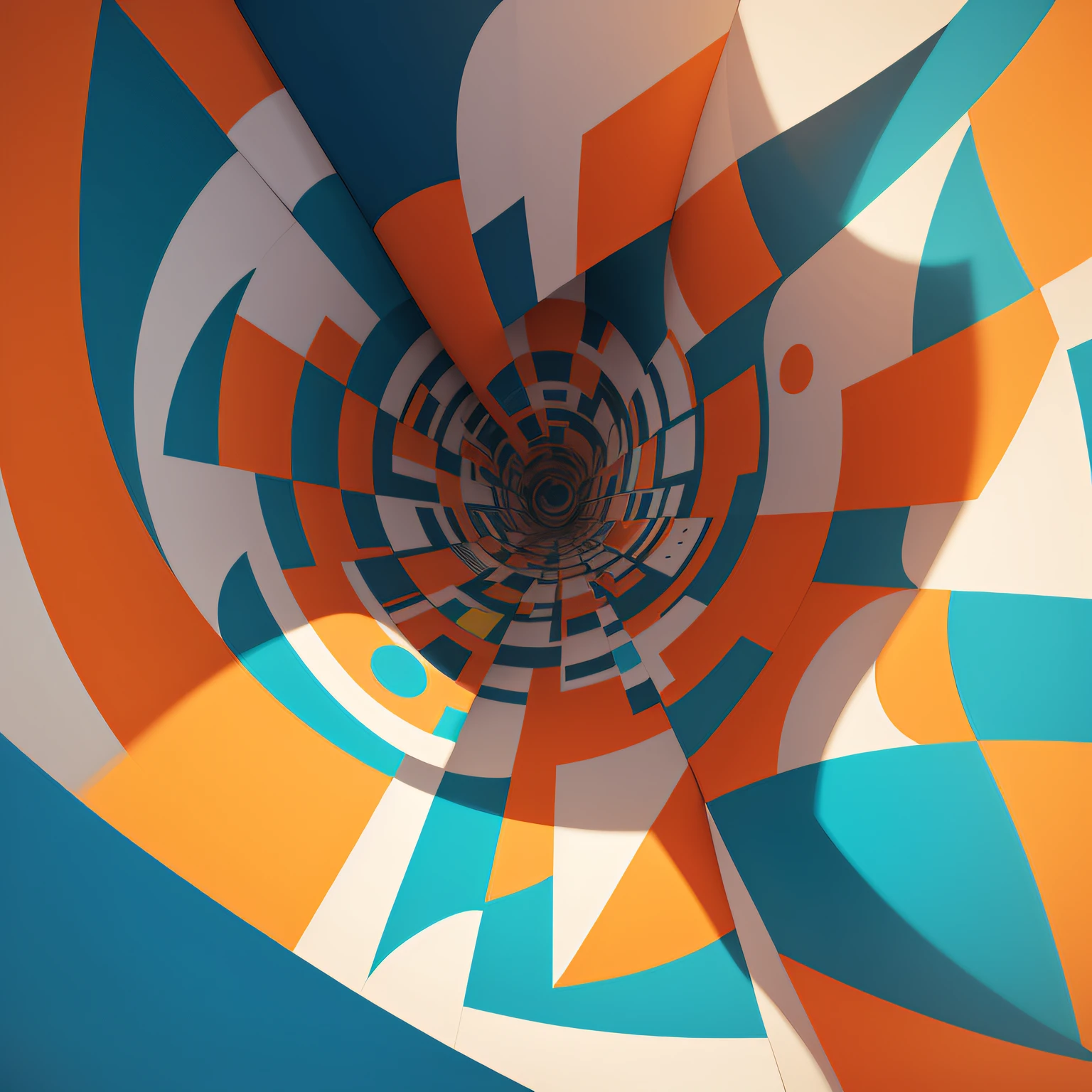 Abstract painting of geometric style, pattern, colorido, extra emphasis on straight lines and large, bold shapes, planos de fundo sujos como papel velho, destacando formas de linha