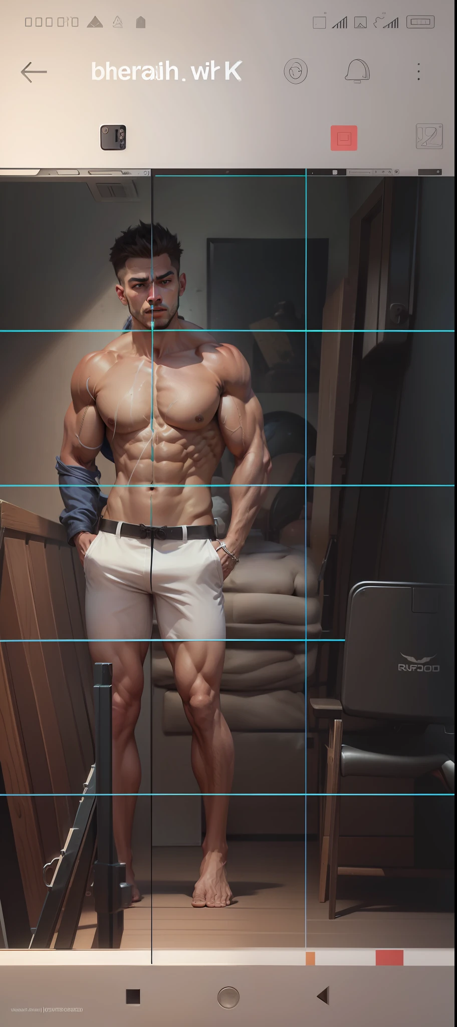 muscular and without clothes 4k hyperrealistic   change this background realistic face ultra realistic. --auto --s2