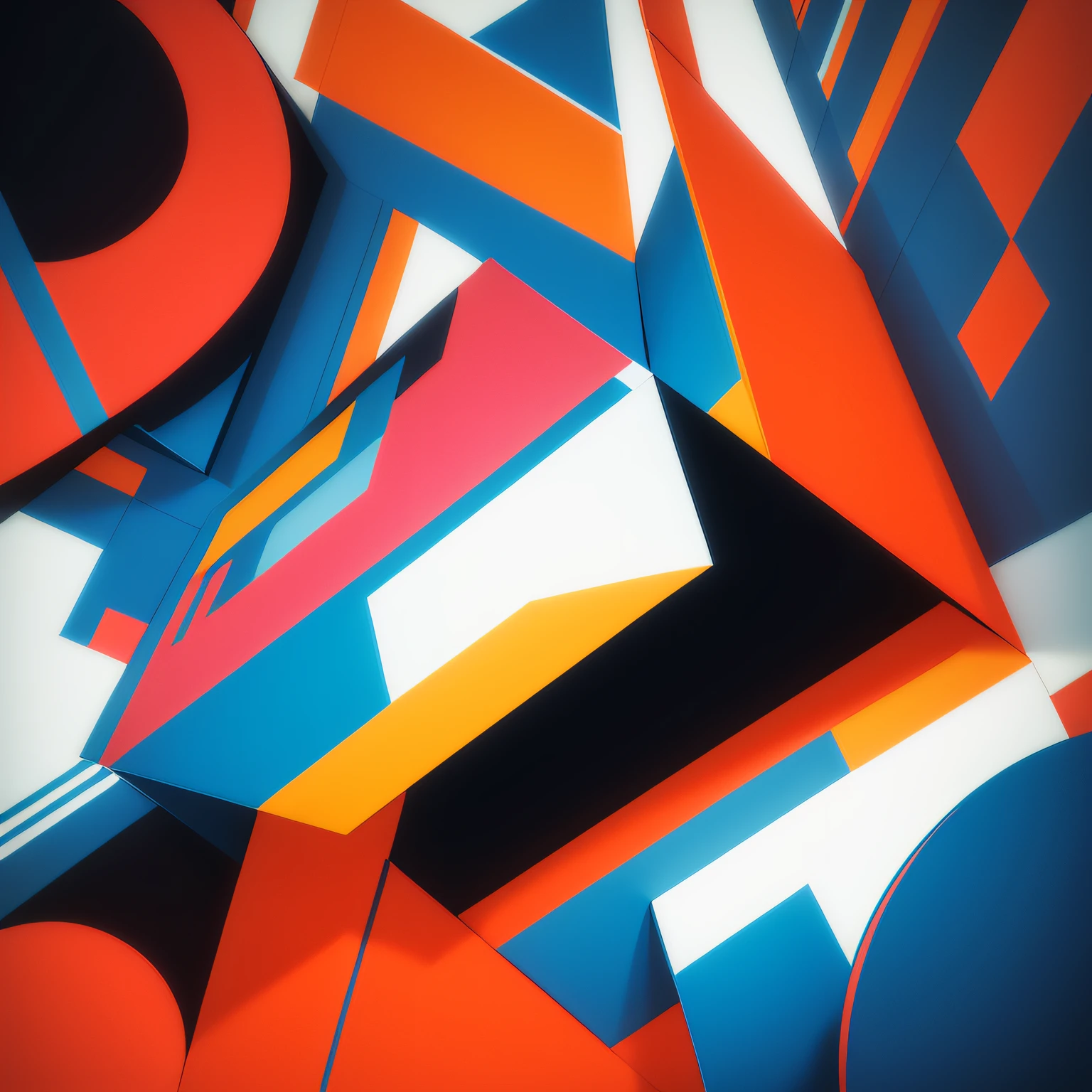 Abstract painting of geometric style,colorido, extra emphasis on straight lines and large, bold shapes, planos de fundo sujos como papel velho, destacando formas de linhas