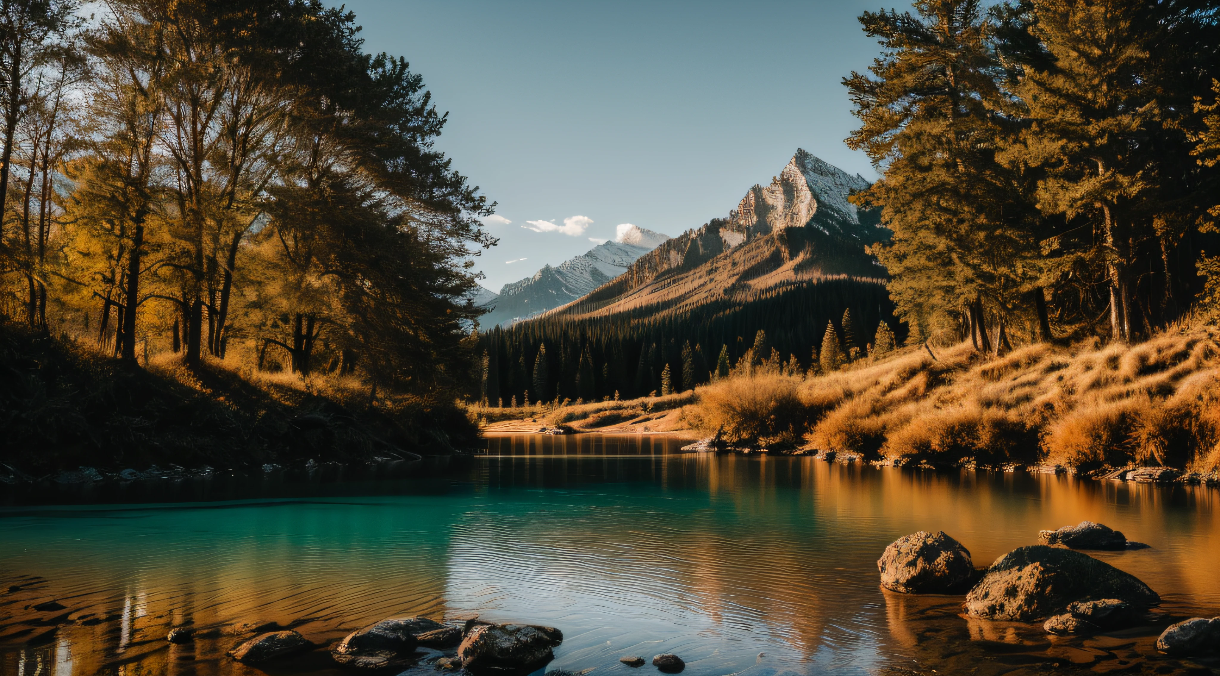 RAW photo of a landscape, small details, photorealistic, ultra-realistic photo, 8k uhd, dslr, soft lighting, high quality, film grain, Fujifilm XT3, (masterpiece)