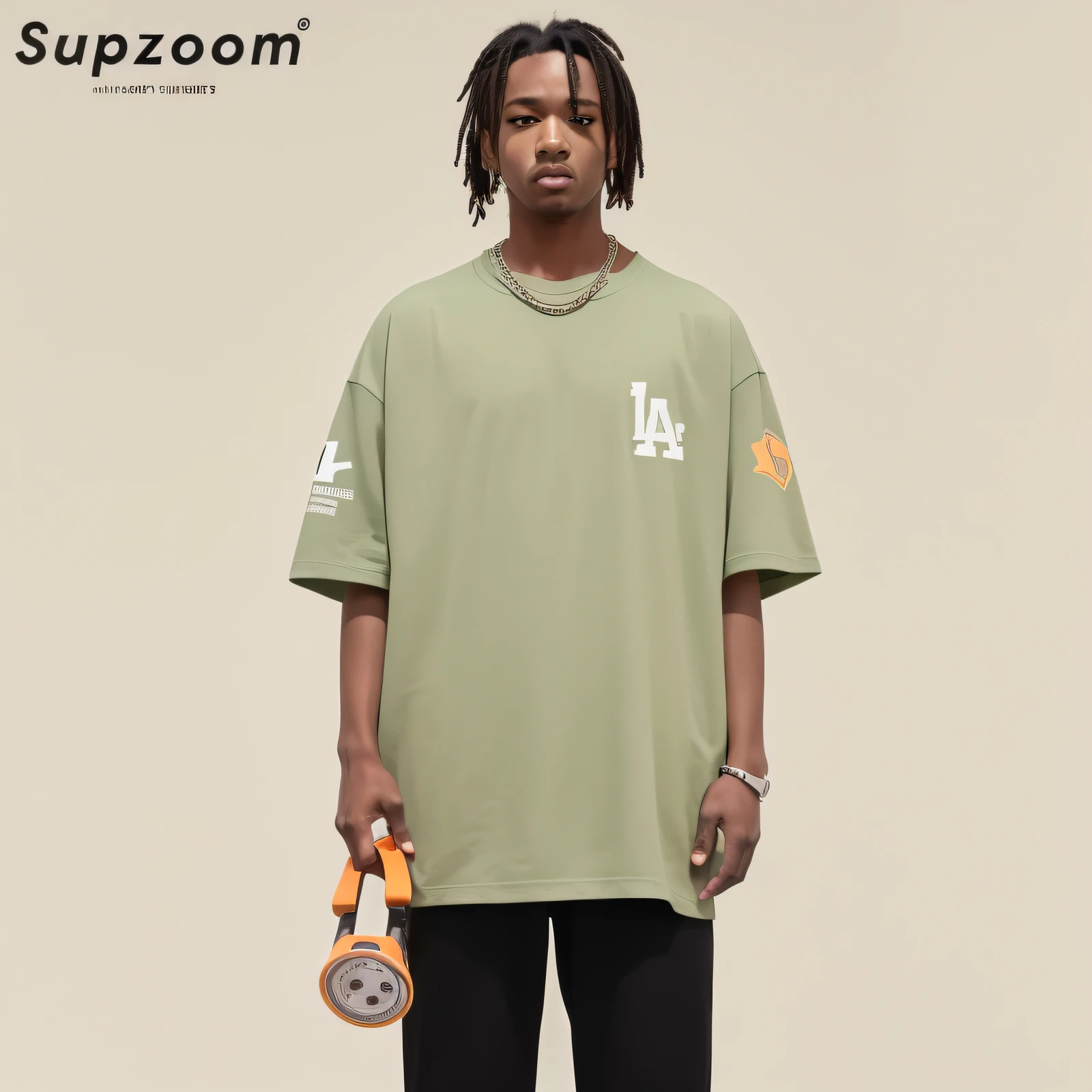 arafed man in a green shirt holding a skateboard and a skateboard, trending on r/streetwear, streetwear fashion, casual streetwear, streetwear, 2022, 2 0 2 2, streetwear graphic design, ( ( dark green, 2 0 2 0 fashion, h 7 0 4, 2 0 2 1, 2021, 2 0 2 3
