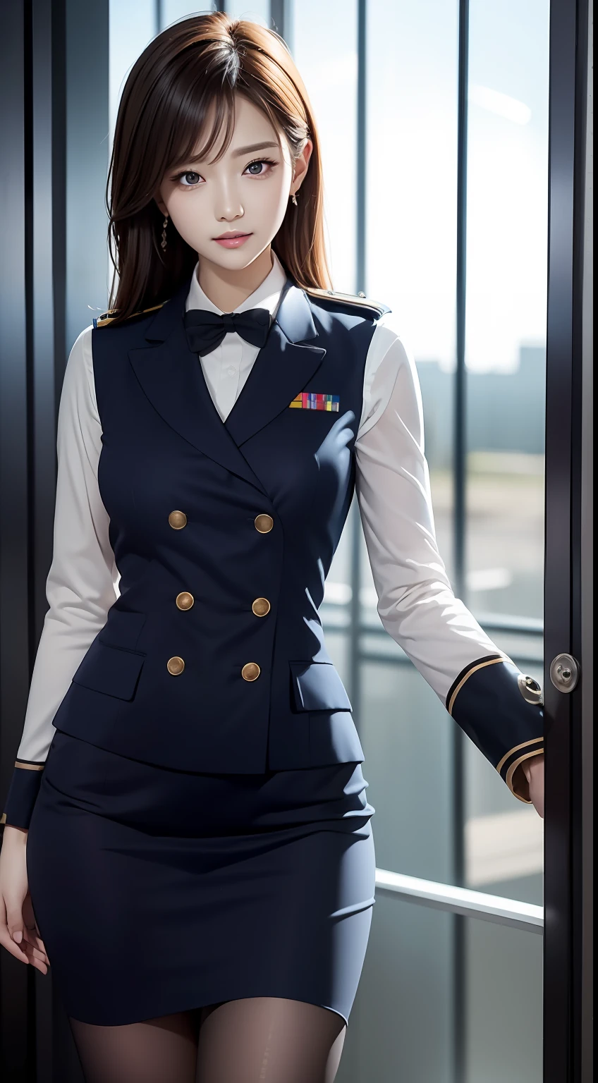 (RAW photos,HighestQuali),(dynamicposes),Full body like,The uniform of a flight attendant, Depicts a group of characters in various action scenes,Manhwa Style,(realisticlying,realisticlying:1.3),HighestQuali,tmasterpiece,Very fine and beautiful,highly detailed,CG,unified,2k wallpaper,Wonderful,beautifuldetails,tmasterpiece,HighestQuali,Extremely detailed Cg Unity 8K wallpaper,,