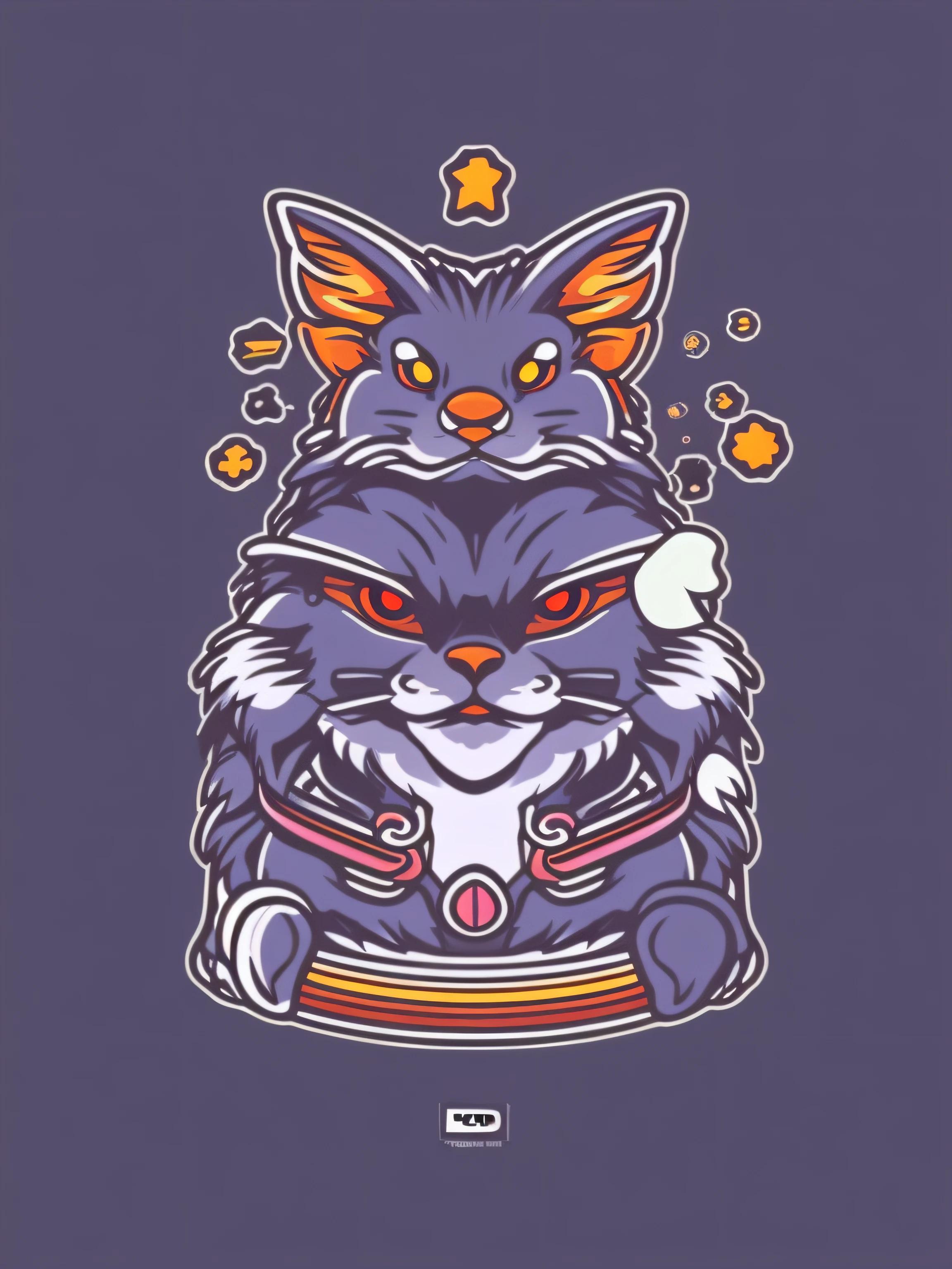 A detailed illustration japan things, magic, t-shirt design, flat color, t-shirt design, pastel tetradic colors, 3D vector art, cute and quirky, fantasy art, bokeh, Adobe Illustrator, hand-drawn, digital painting, low-poly, soft lighting, retro aesthetic, focused on the object, 4K resolution, photorealistic rendering, using Cinema 4D