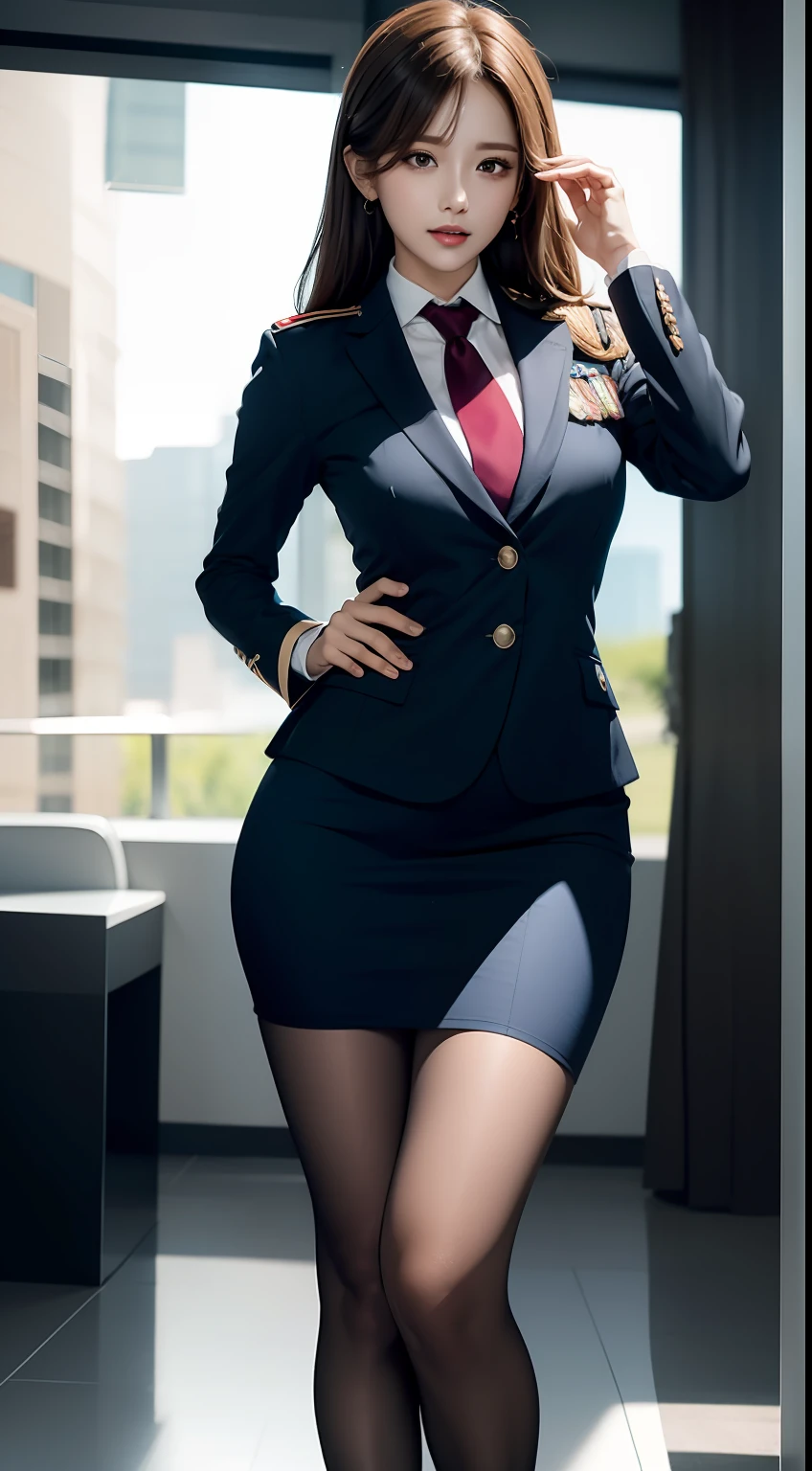 (RAW photos,HighestQuali),(dynamicposes),Full body like,The uniform of a flight attendant, Depicts a group of characters in various action scenes,Manhwa Style,(realisticlying,realisticlying:1.3),HighestQuali,tmasterpiece,Very fine and beautiful,highly detailed,CG,unified,2k wallpaper,Wonderful,beautifuldetails,tmasterpiece,HighestQuali,Extremely detailed Cg Unity 8K wallpaper,,