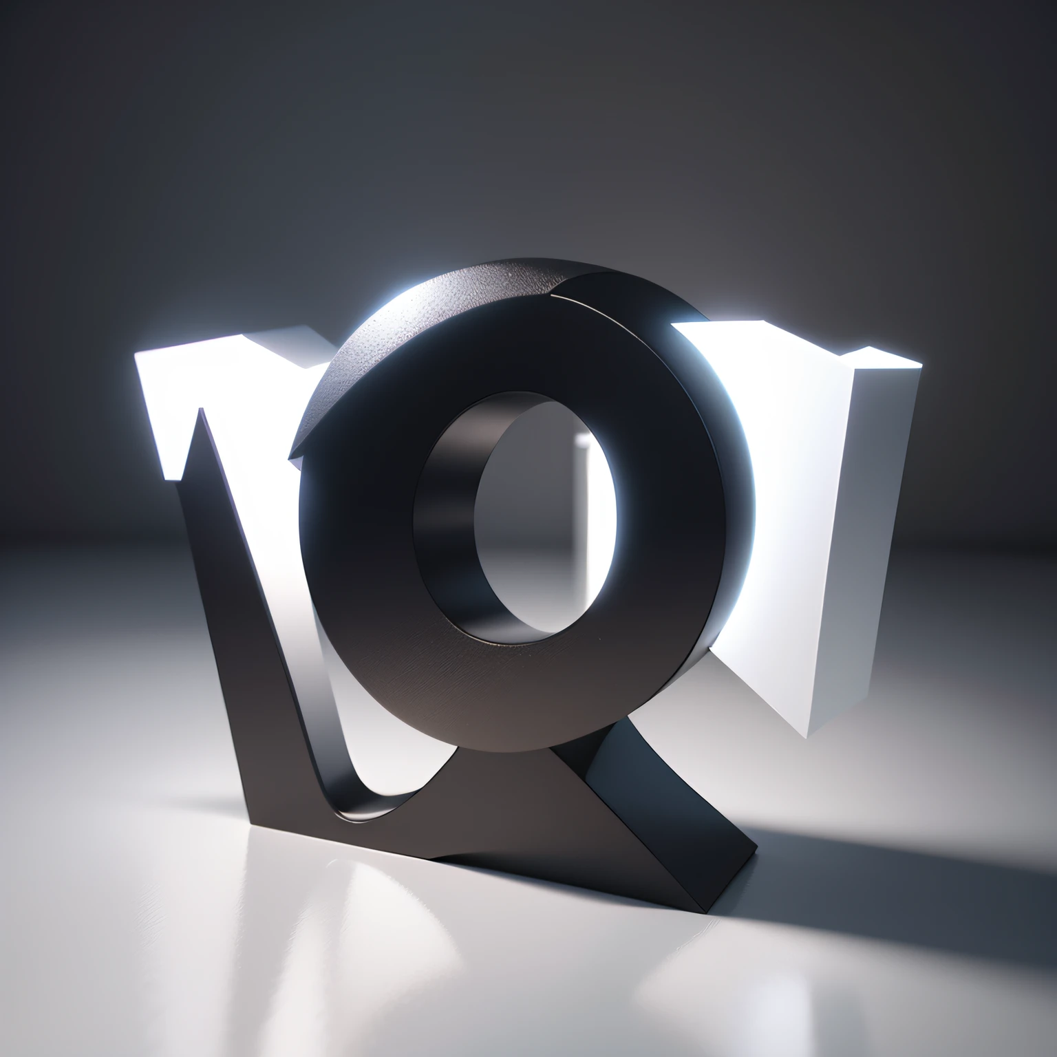The letter J is used as the logo,Use white text on a black background,best qualtiy,Works of masters,blender,C4D,3 d model,Cool style