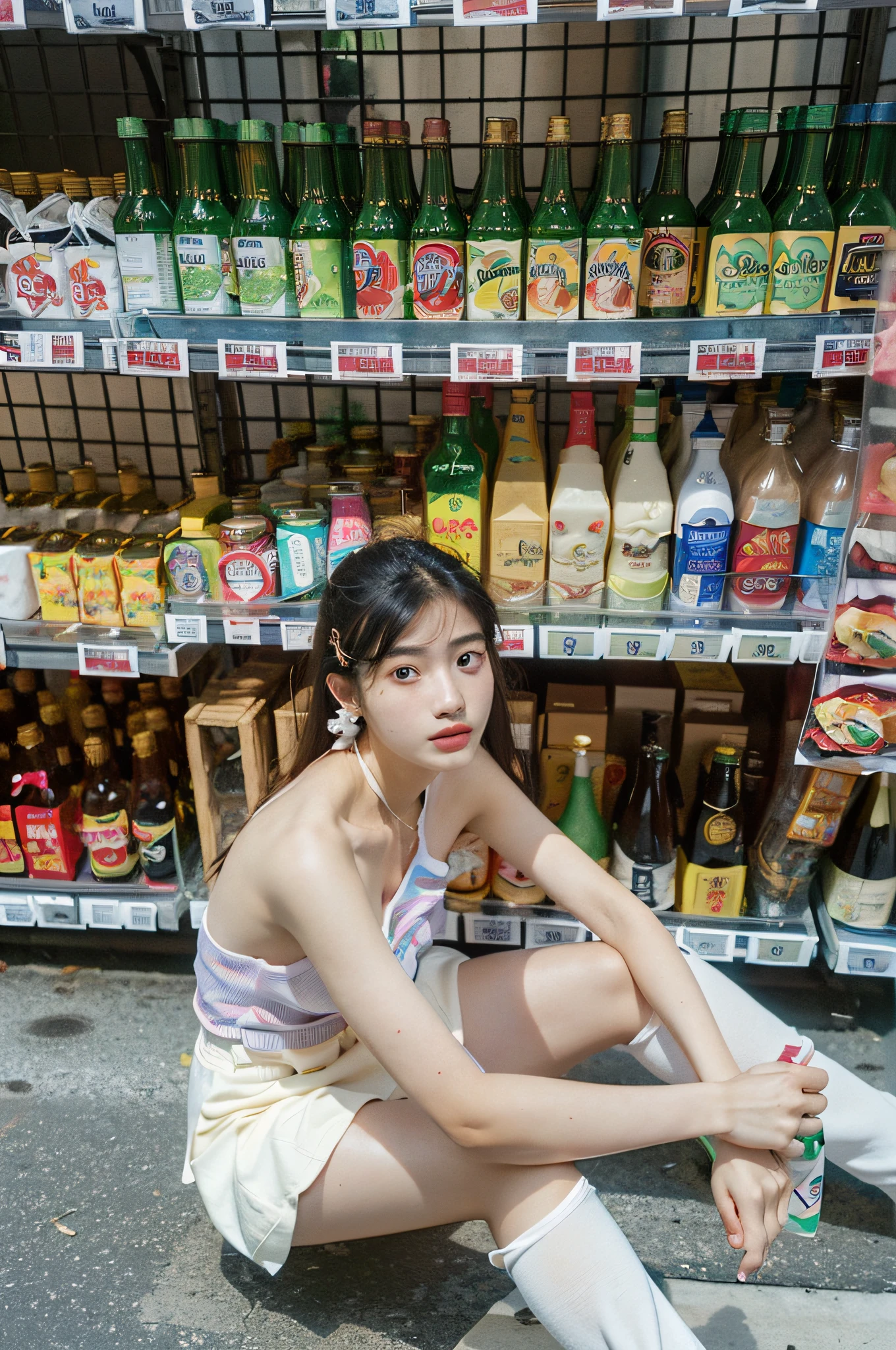 (Large of breast:1.4),(shirt:1.4),(Best quality,Masterpiece,超高分辨率,(Photorealistic:1.4),1girll,(16 years old:1.4),(Long hair:1.6)