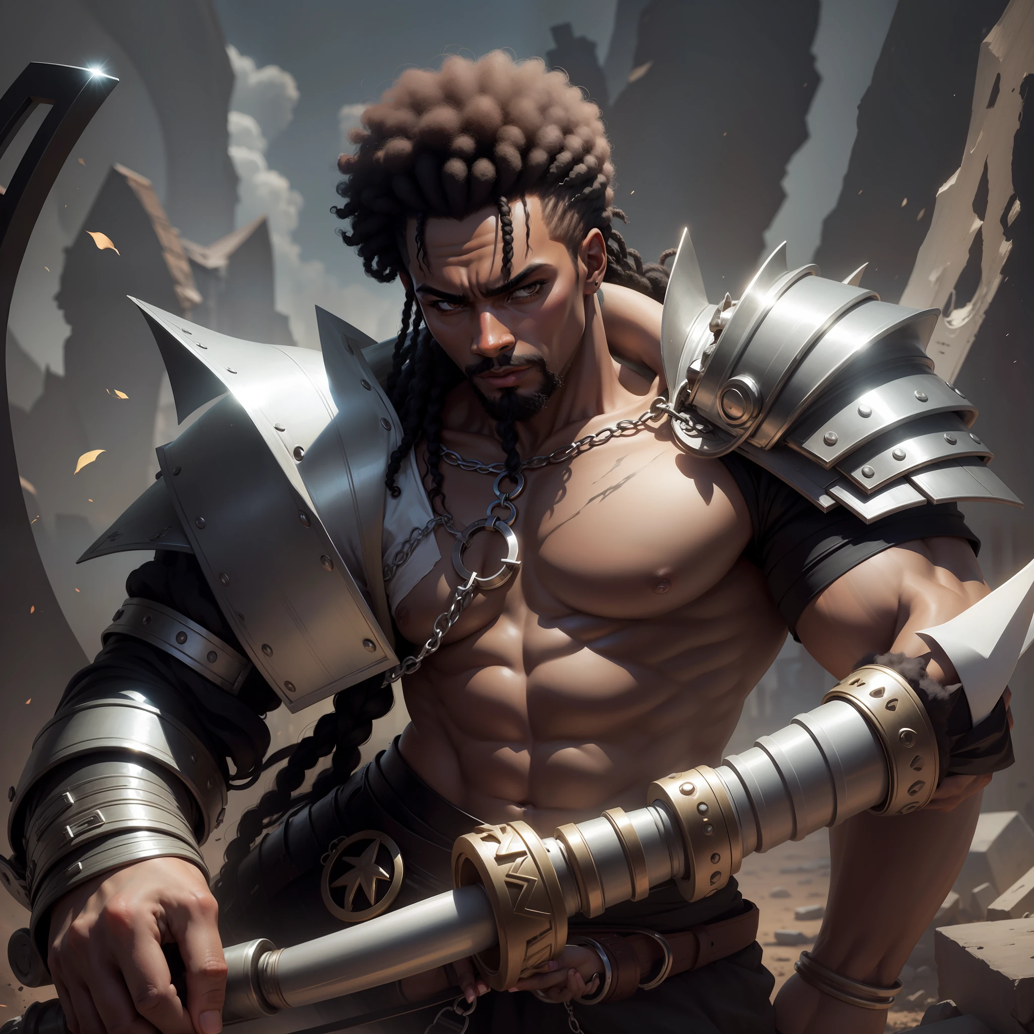 afro hair, black power hair