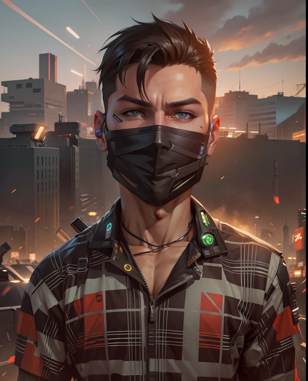 Change background cyberpunk handsome boys, realistic face, 8k, ultra realistic face,