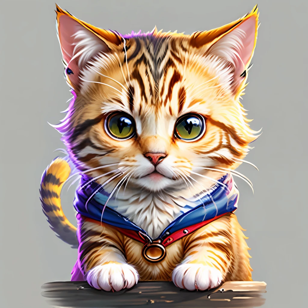 cute cat ,cbzbb, detailed, detailed eye,