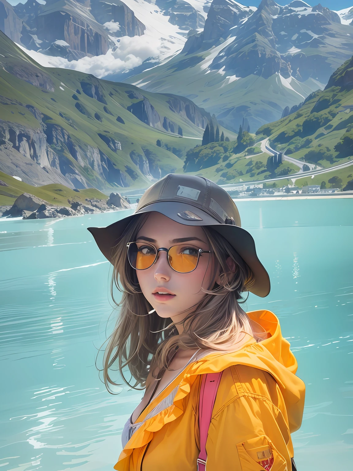 beste-Qualit, tmasterpiece, extra high resolution (photorealestic: 1,4), Raw photo, 1 girl,