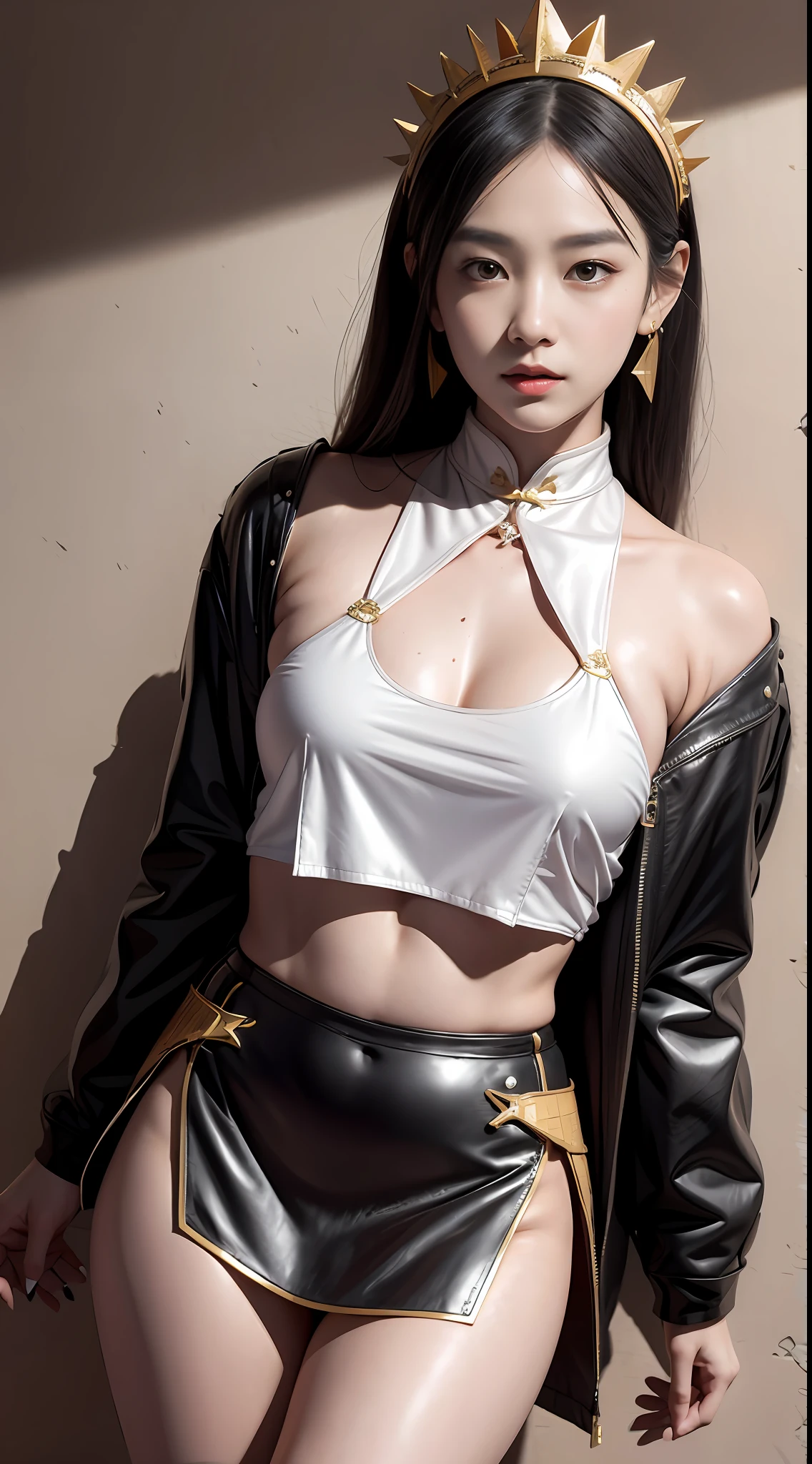 wet lands,(tmasterpiece,k hd,hyper HD,16k)redheadwear,15 year old girl,Multi-layer gauze skirt,Hollow gold thread crown jade setting,Rouge lips,Cherry mouth,Focus on the neckline,Soft hair like slippery silk,Sparkling,Almost reluctant to look away,She wears a suspender cheongsam!Imagine that,She just wore a cheongsam to the bustling big castle,One can't help but want to take a closer look,Take a closer look, desi,Her belly pocket is quite stylish,The skirt flutters in the wind,It's like adding a touch of energy to the whole street,Crocodile skin train,A sneak peek angle,(From the angle below),Sit in the seat of the monitor lizard,sitting in front,Zoom camera,head portrait,Head down and sleepy-eyed,Look at the ground, best qualtiy, hyper HD, (realisticlying:1.4),, A high resolution, the detail, RAW photogr, Sharp Re, Nikon D850 Film Stock Photo by Jefferies Lee 4 Kodak Portra 400 Camera F1.6 shots, Rich colors, ultra-realistic vivid textures, Dramatic lighting, Unreal Engine Art Station Trend, cinestir 800,
