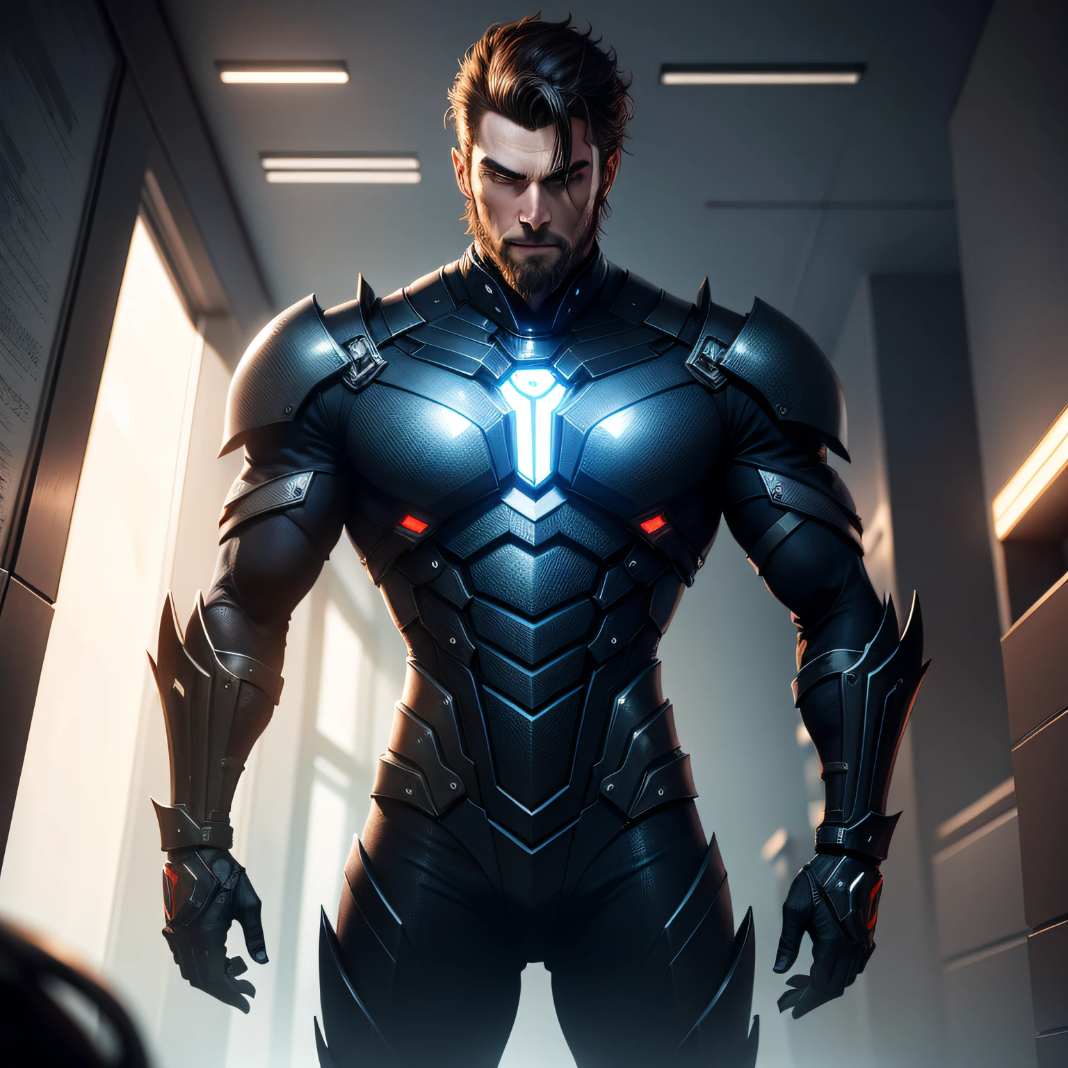 scyscraper，Handsome，uncanny