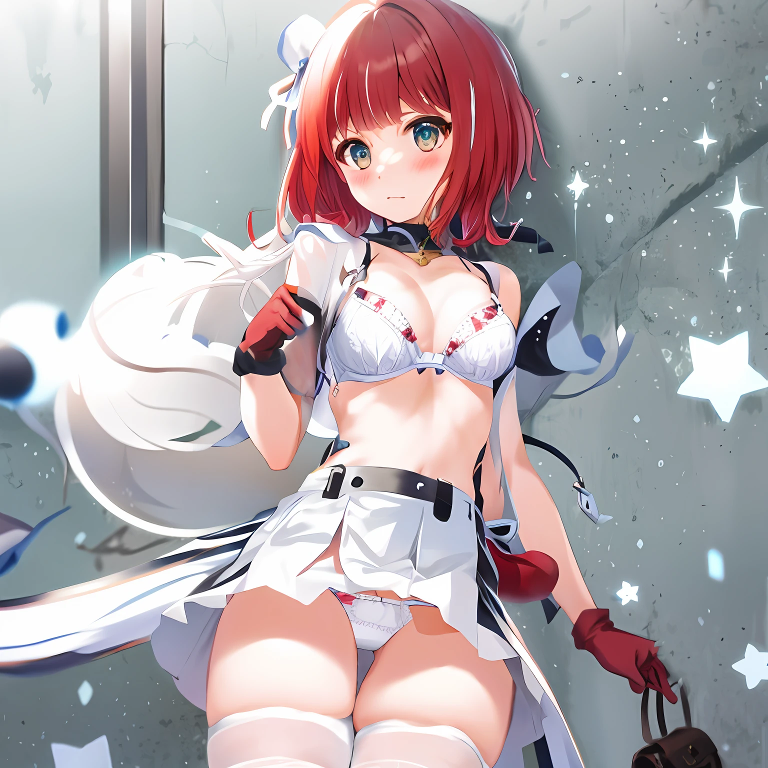 Red gloves
