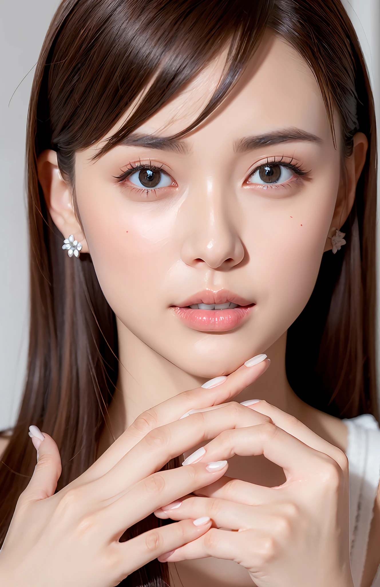 ((Beautiful and clean hands of a woman))Beautiful fingers、clean５This refers to、Pinky、without fail５Fingered hand、Beauty Cosplayer、Beautiful Girl Cosplay