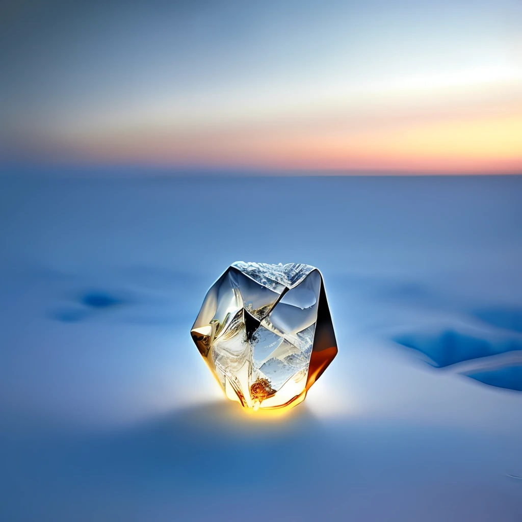 Crystal Spirit，Ice spells，0.35 light and shadow，twirl，HD delicate