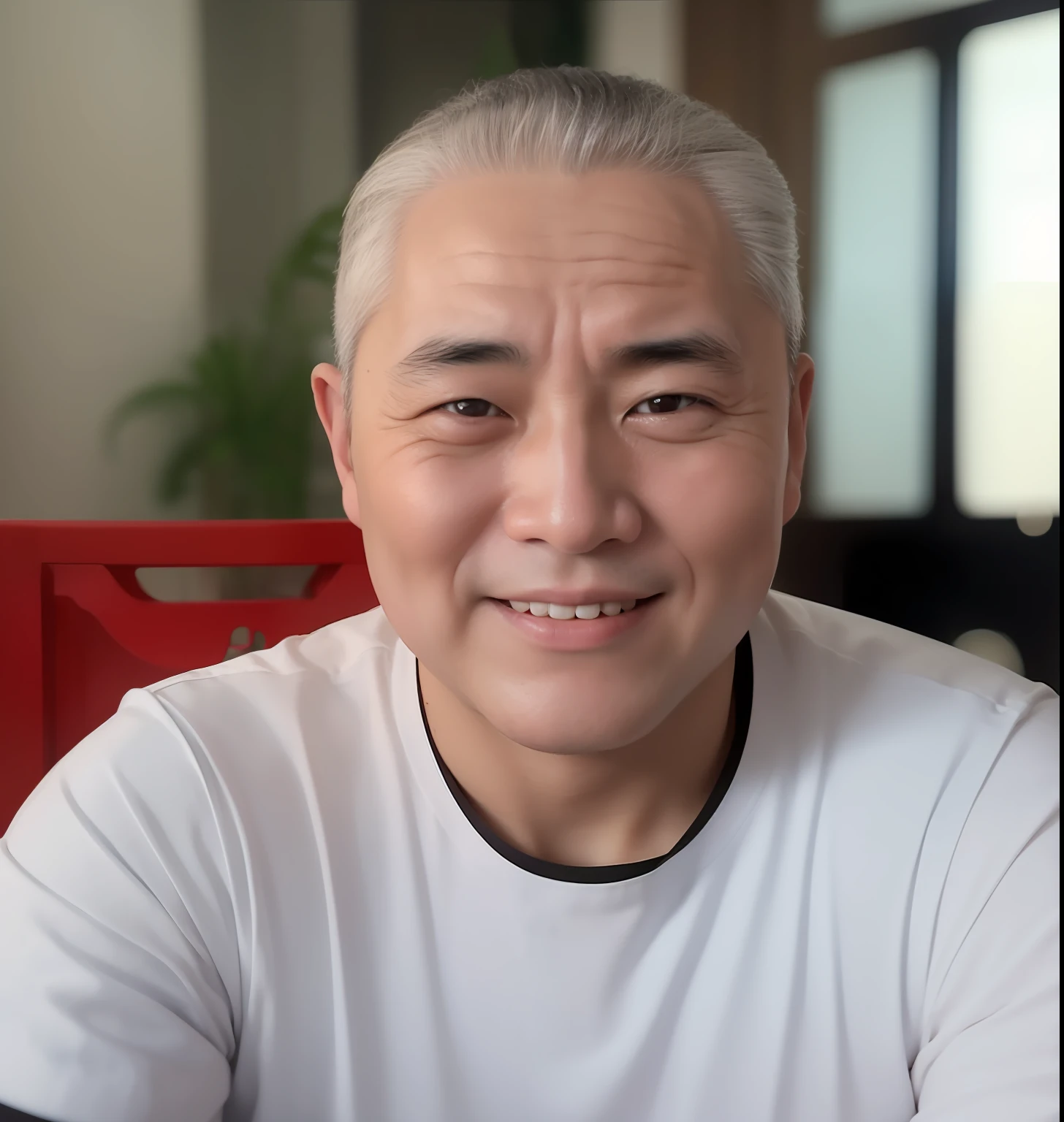 Chinese men in the 1950s，A sense of vicissitudes，Change faces as little as possible，The clothes are a little thinner，Cotton undershirt