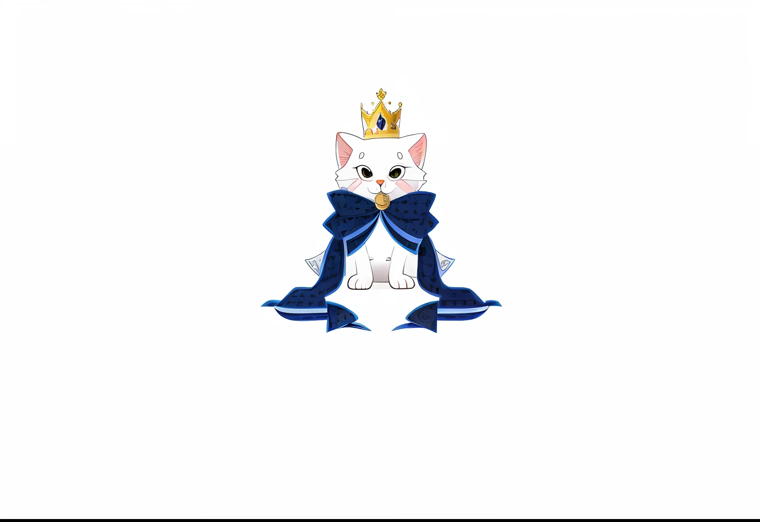 there is a white cat with a crown on its head, dog wearing a crown, fox wearing a tiara, disney stylized furry, royalti, King, princess 'kida' kidagakash, tiara with sapphire, elegant cat, Majesty, dressed as a queen, Fancy costumes, royal elegant pose, Royalties, Rats with a crown, without text, Lovely Queen - IM2