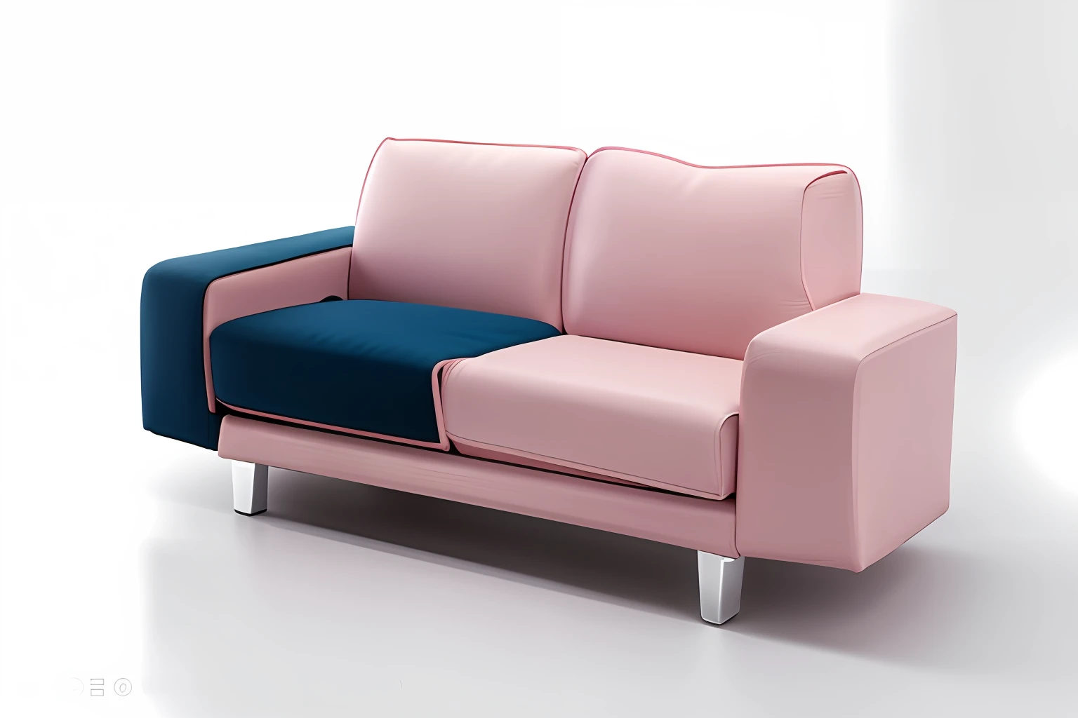 Pink sofa