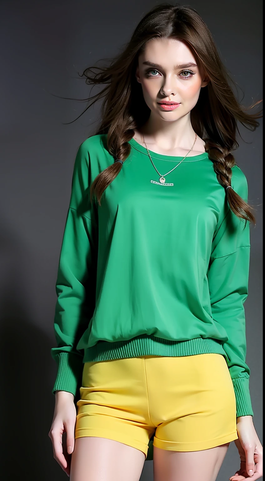 （Hyper Real）， （illustratio）， （A high resolution）， （8K）， （The is very detailed）， （Most Best Illustration）， （美丽细致的眼睛）， （best qualtiy）， （ultra - detailed）， （tmasterpiece）， （the wallpaper）， （详细的脸），Casual， 独奏， huge ???， The background is indoors，（?????????）