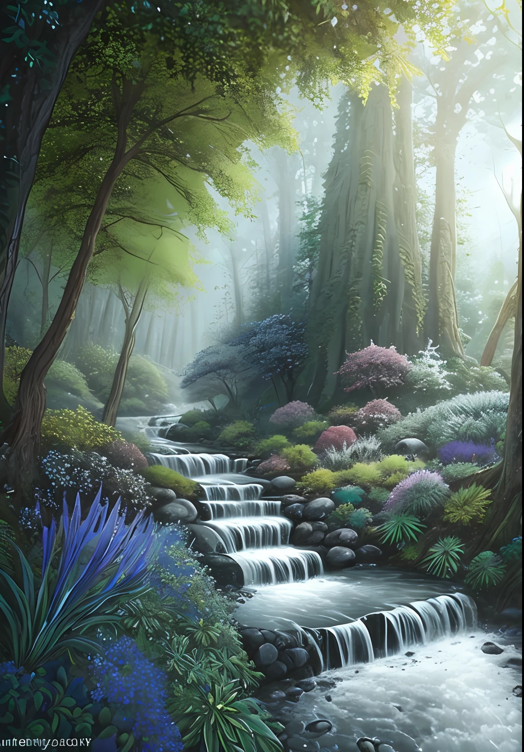 masterpiece, best quality, high quality,extremely detailed CG unity 8k wallpaper, An enchanting and dreamy scene of a fantasy forest, with towering trees, digged hole, hidden fairy glens, creating a sense of mystique and enchantment, artstation, intricate, trending, award winning photography, Bokeh, Depth of Field, HDR, bloom, Chromatic Aberration ,Photorealistic,extremely detailed, trending on artstation, trending on CGsociety, Intricate, High Detail, dramatic, art by midjourney