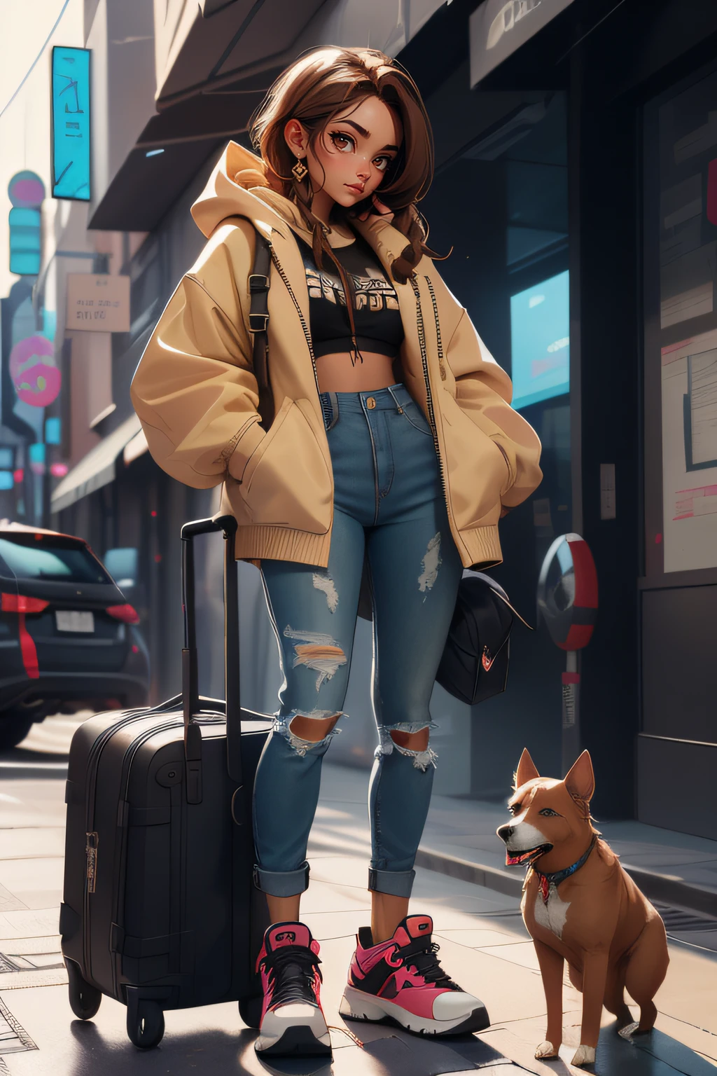 face fixed, beautiful, brown eyes, high detailed