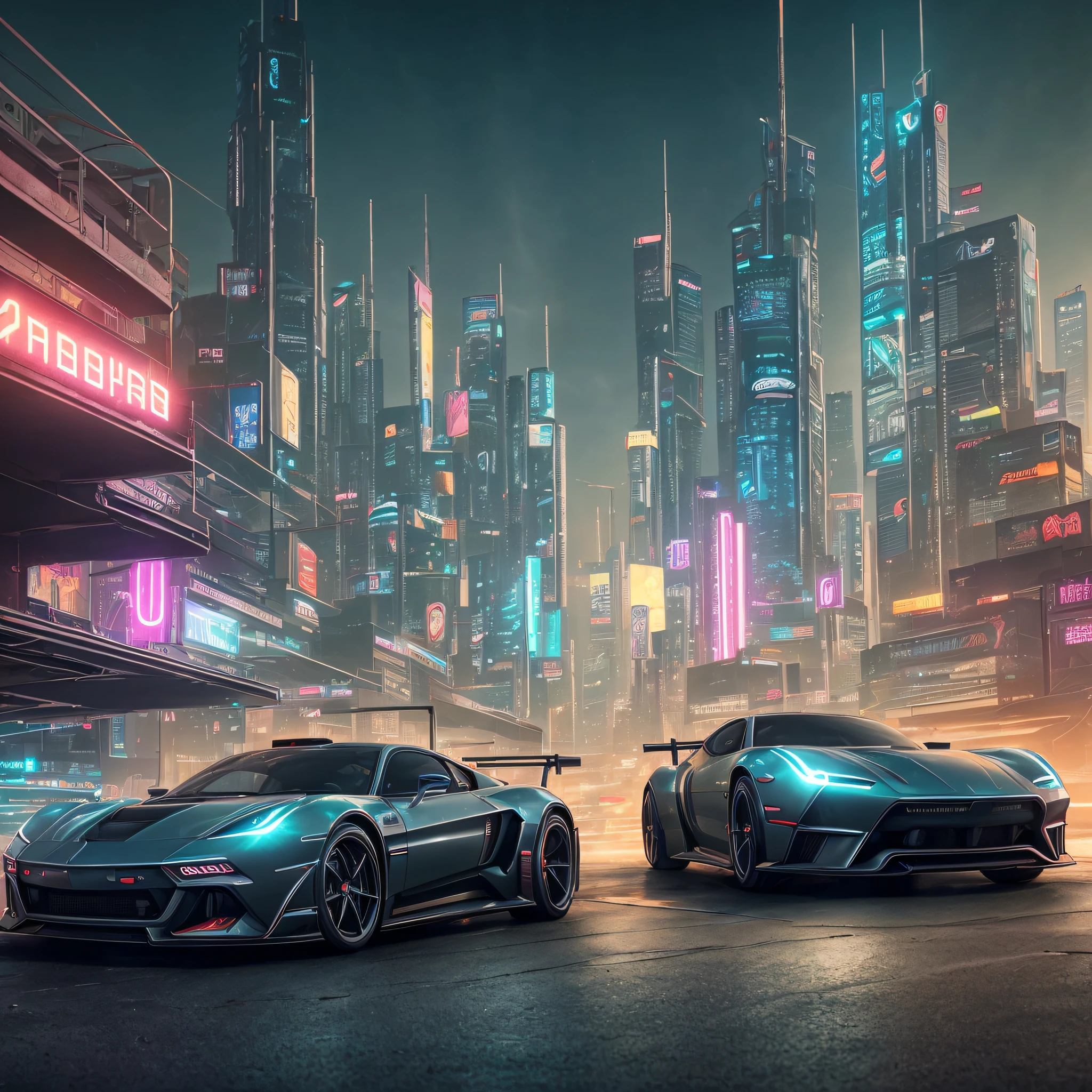 The car of the future in Cyberpunk City
(((Cinematic lighting))), Soft cinematic light, Adobe Lightroom, photolab, hdr, huge detail, Photorealism, Professional photography