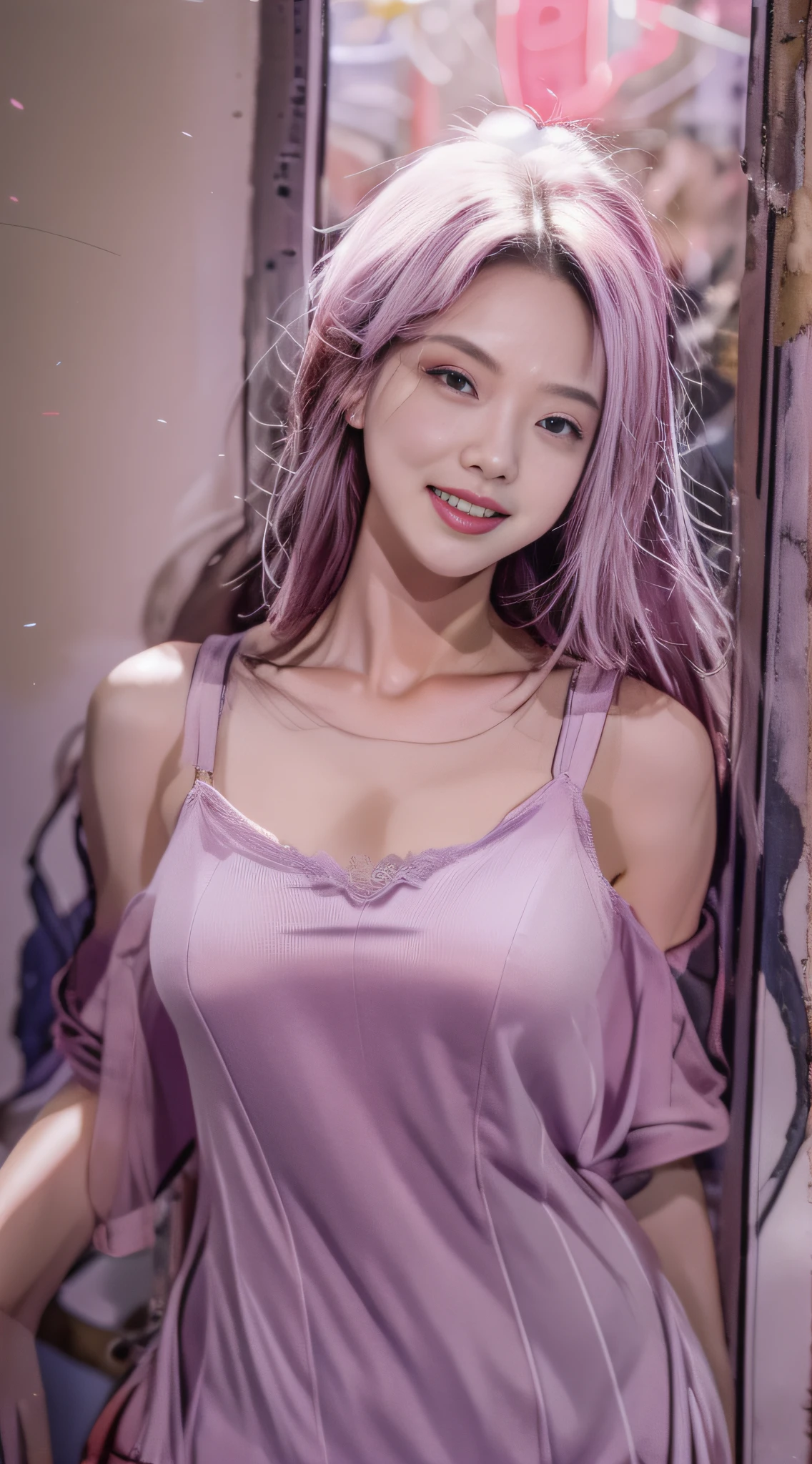 1girll,idoly,Mannequin,depth of fields,A picture,cinematic ligh,the face,being thin,laughingly,鎖骨,teeth,cinematic ligh,camisole,self-shot,natta,middlebreast