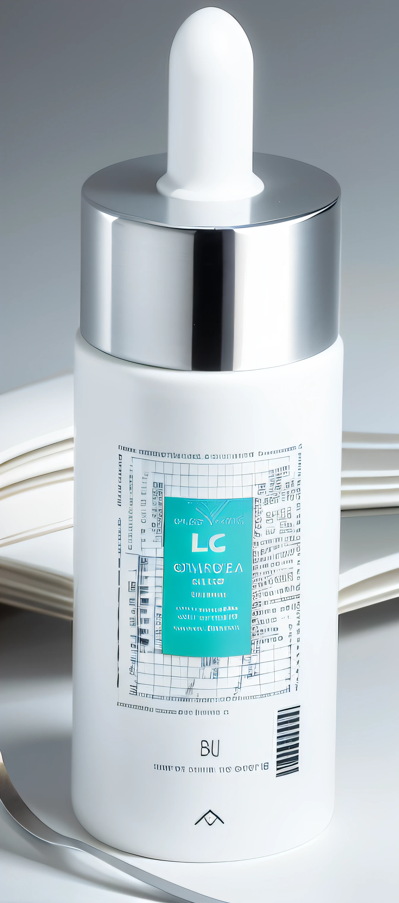 simple line,Available in bright colors,Eye serum text content,There is a small eye icon