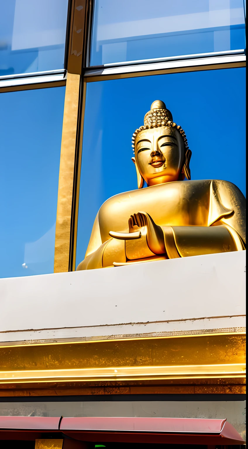 (The upper body of a huge Buddha statue:1.5,),(Buddhist temple background:1.2),,(真实感:1.4),(best qualtiy:1.0),(超高分辨率:1.0),8K,RAW photos,(tmasterpiece:0.2),ultra - detailed,