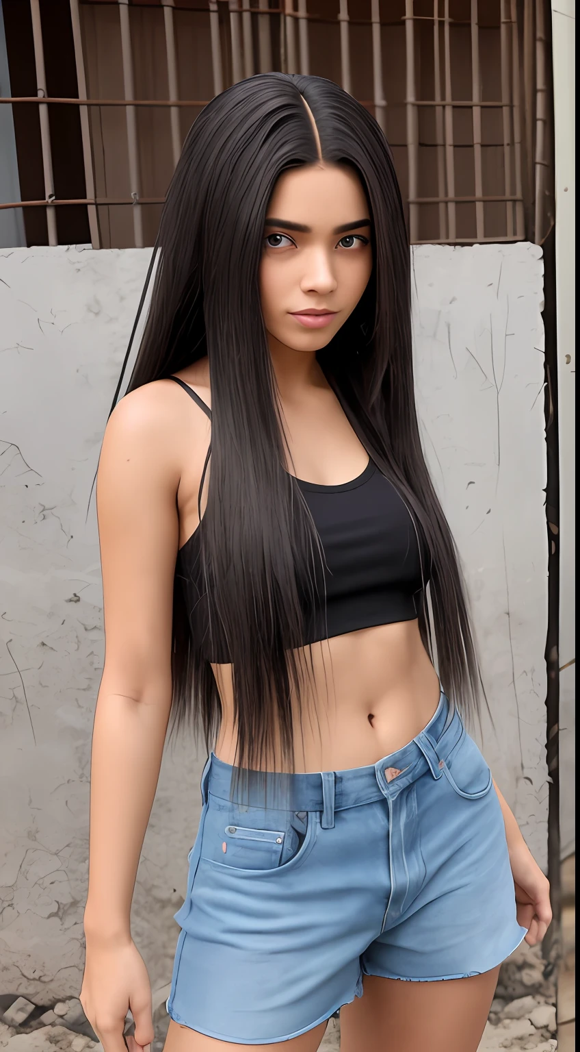 Rapaz cabelo back de favela