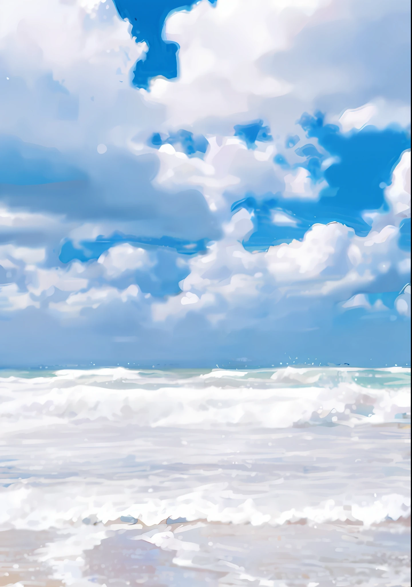 Beach,Blue sky