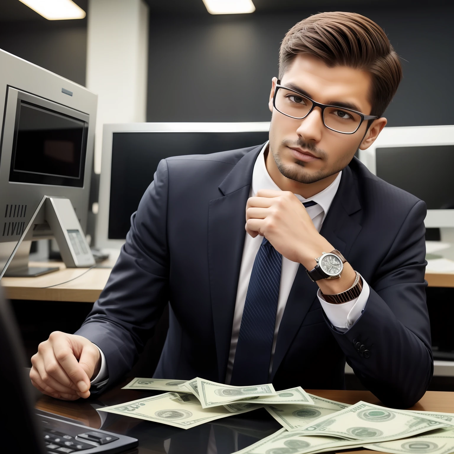 time is money, business person