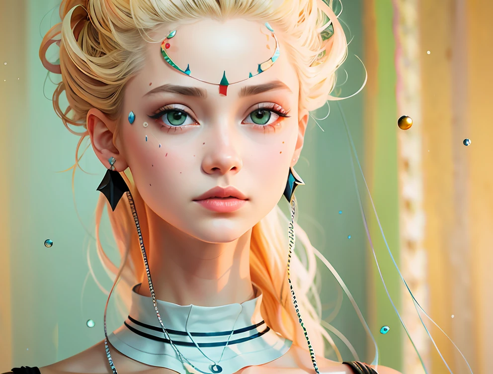 The pupils should be black