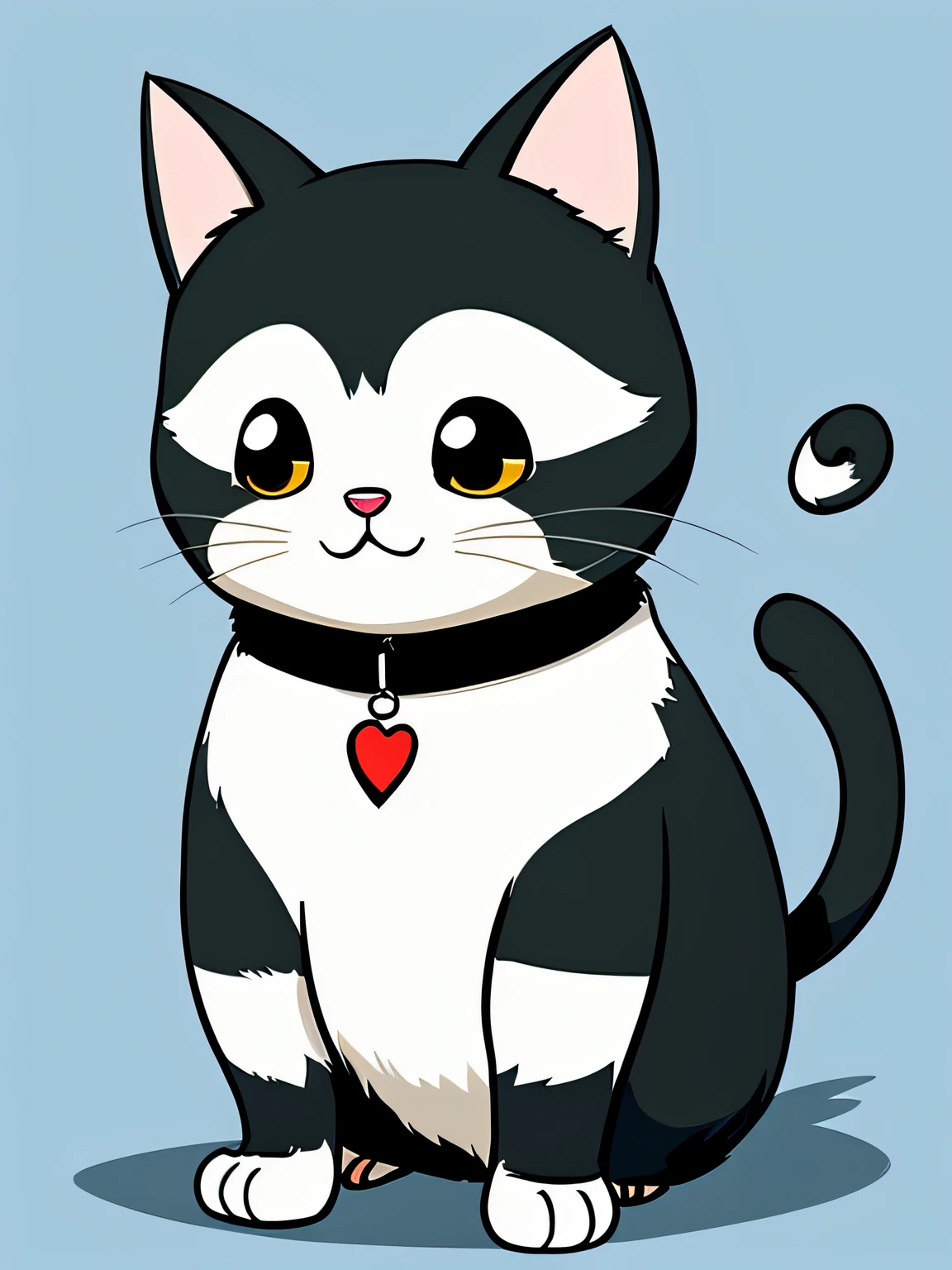 Sketch of a cute cat,frontage,Humpy and chubby,Moe,concept art inspired by senior character artist,Trends in Artstation,Process art,High-quality character design,character design art,Children's art in Artstation,Highly detailed character design,Cartoon concept art,character design,Professional character design,Character design concept art,concept art design illustration