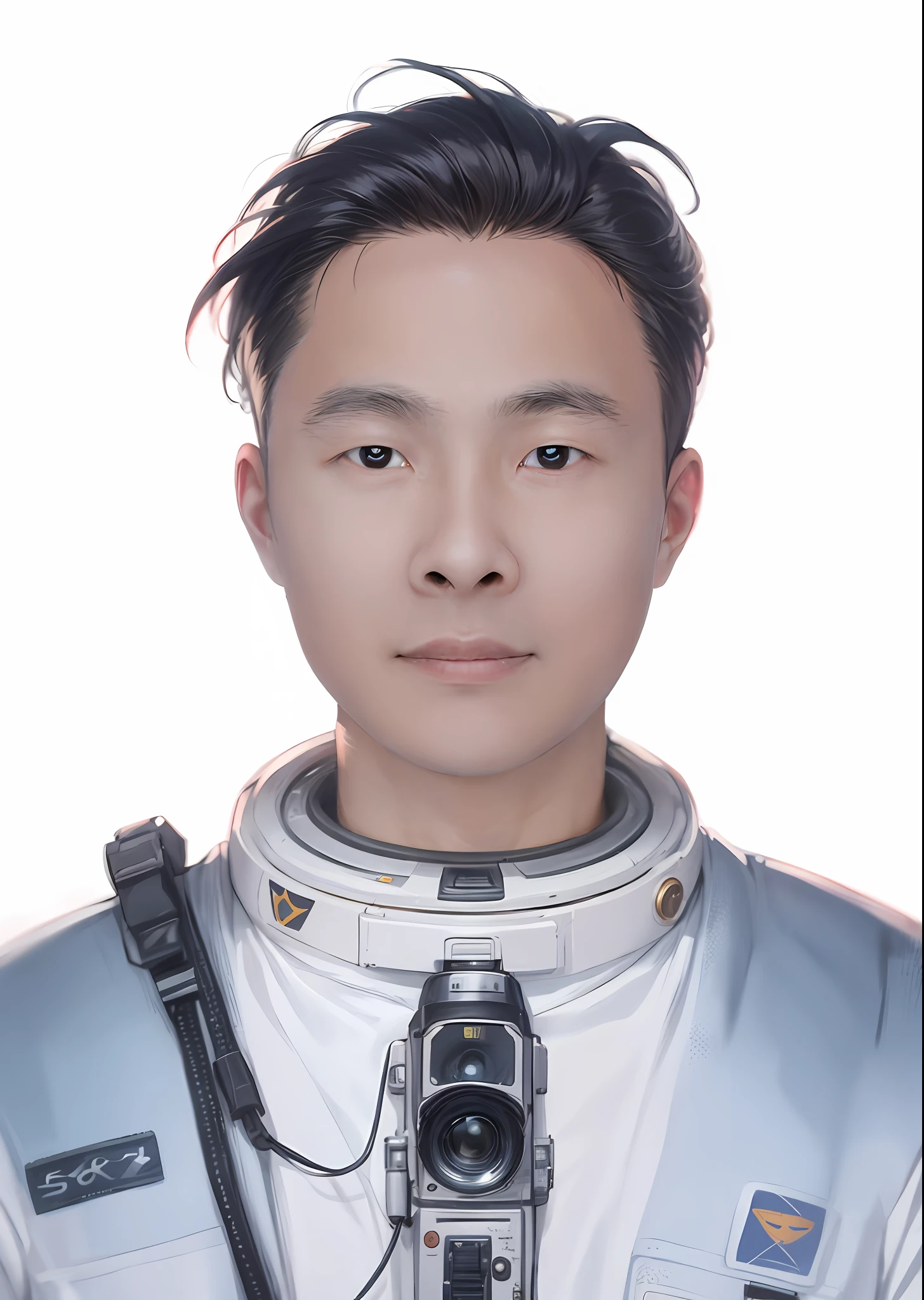 The boy floats in a large gravitational cabin, Golden ratio, space objects floating in the background, Anime portrait space cadet boy, From 2 0 1 9 sci-fi 8K movies, Zoe Kravitz futuristic astronaut, 8K movie still image, wearing spacesuit, Boys in space, portrait 8k render, beautiful woman in spacesuit, amplitude, em plano geral, Cinematic, Photorealism, Shot on a Canon EOS-1D X Mark III, 50mm lens, f/2.8, Sharp focus, volume fog, Dramaticlight, volumettic light, neonlight, 8K UHD, SLR camera, HighestQuali, filmgrain, deformation