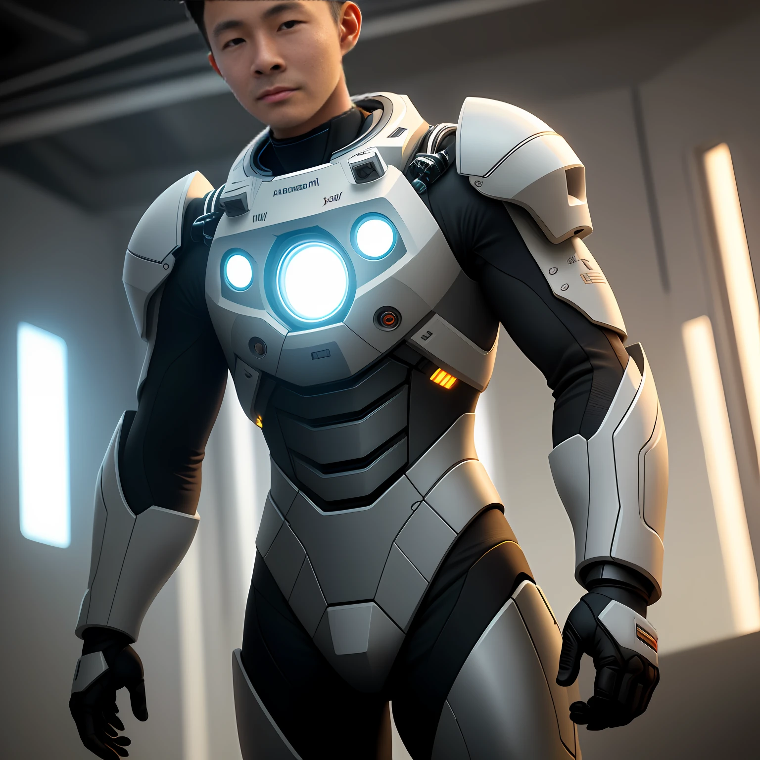 Portrait of an astronaut boy，Libido boy，Real hair，Handsome，Brush cut，Real eyes，real looking skin，True ears，epic angle and pose，Depth of field 3D，The background is blurred out，semi transparent，Nautilus。Highly detailed epic movie concept art CG rendering。Made in Maya， Blender and Photoshop， rendering by octane， Excellent composition， movie atmosphere， Dynamic dramatic cinematic lighting，  very inspirational， max detail， Soft and realistic saturation， soft, Realistic contrast， Gbwell， High- sharpness， reallife， Dolby Vision HDR+， Complicated details， Realistic 3D shapes， hyper-high detail， Ultra-realistic and detailed， Extremely complex and textured， True volumetric shadows，Realistic volumetric lighting，Complex ray-traced light and reflections，The light from the back window is backlighted，Dynamic cinematic lighting，globalillumination，Hyper-Resolution，Well-crafted wide-angle photos，High exposure，AI image enlargement，Deep image artificial intelligence，Remini AI photo enhancer，Eggham，Fix natural HDR colors，Realistic true color filters，Photographic processing in a 16K camera，photography of