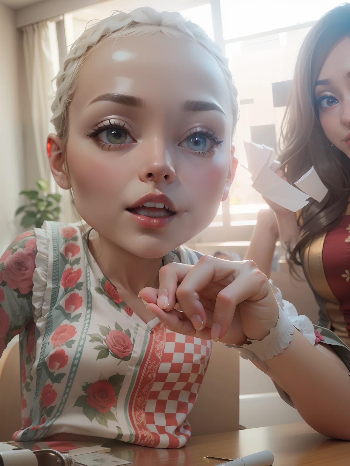 Create 3d image and set beautiful suite