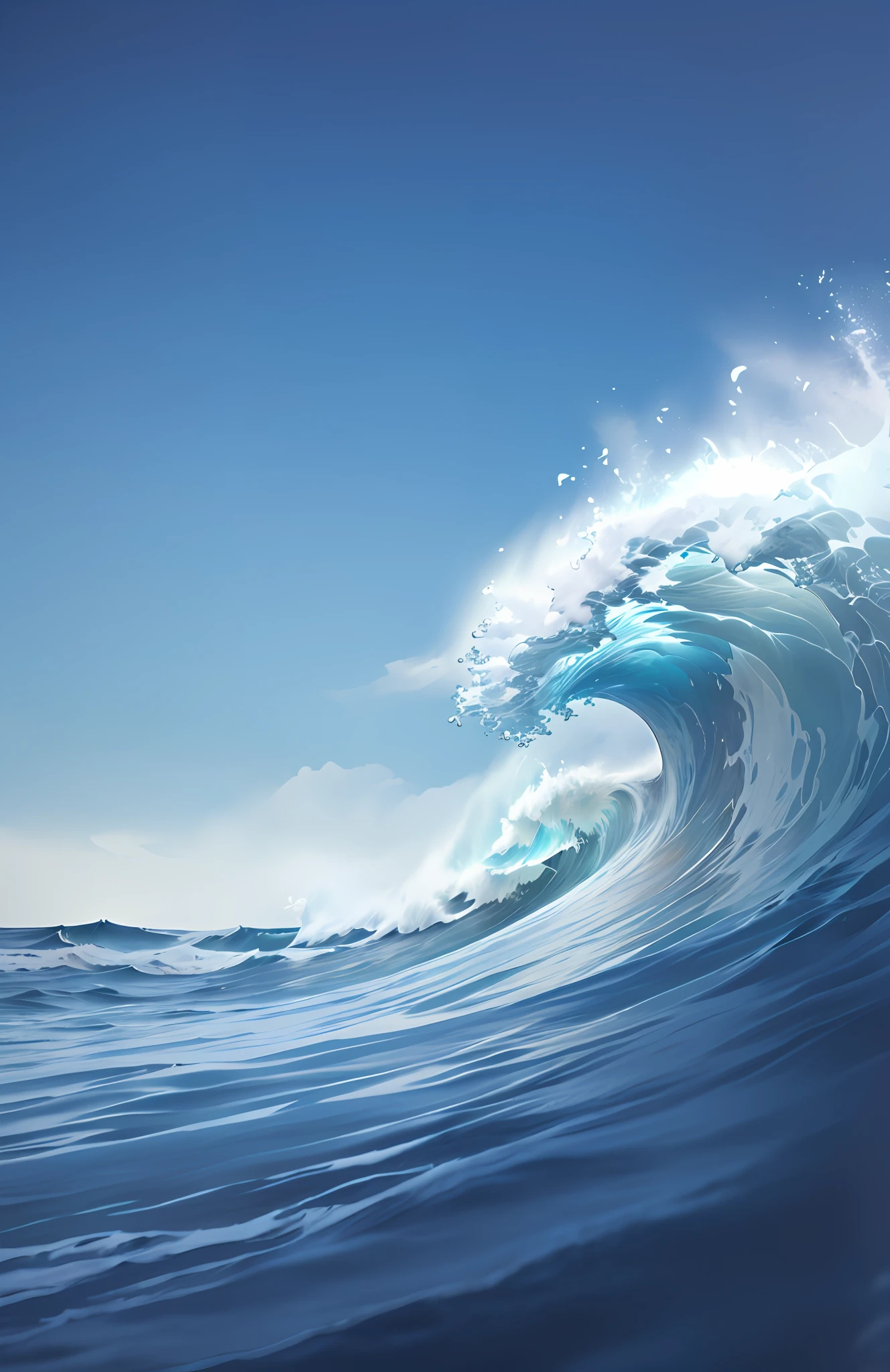 There are large waves rushing into the ocean coast, swell sea, Big wave, large waves, big wave and foam, wave breaking, Greatwave, tube wave, Towering waves, breathtaking wave, very huge waves, energy waves, wave, wave of water particles, Big waves, Greatwave, inside the curl of a wave, Huge waves